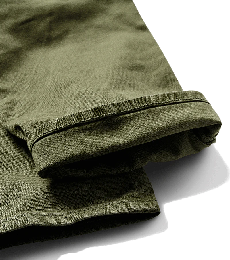 HWY 128 Straight Fit Broken Twill Jeans - Military - Image 9
