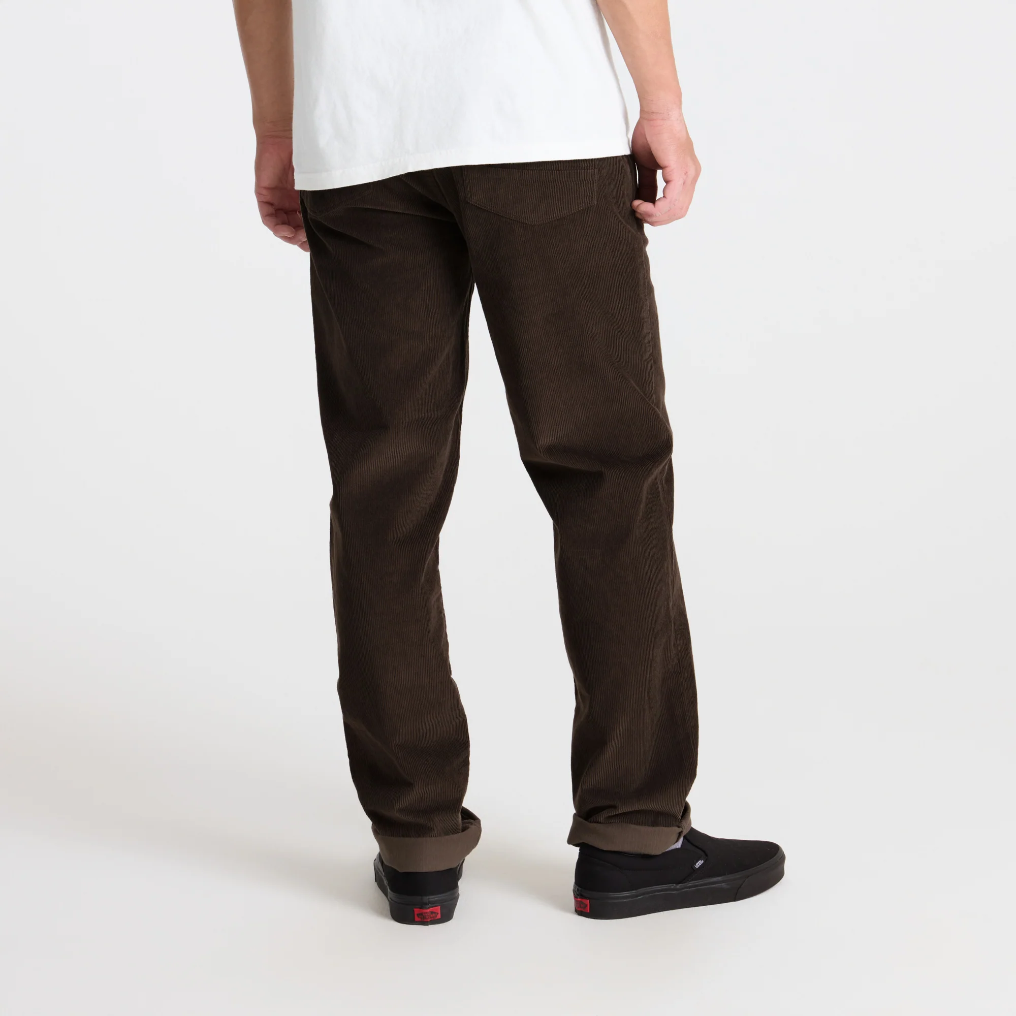 HWY 128 Cord Jeans - Dark Brown - Image 4