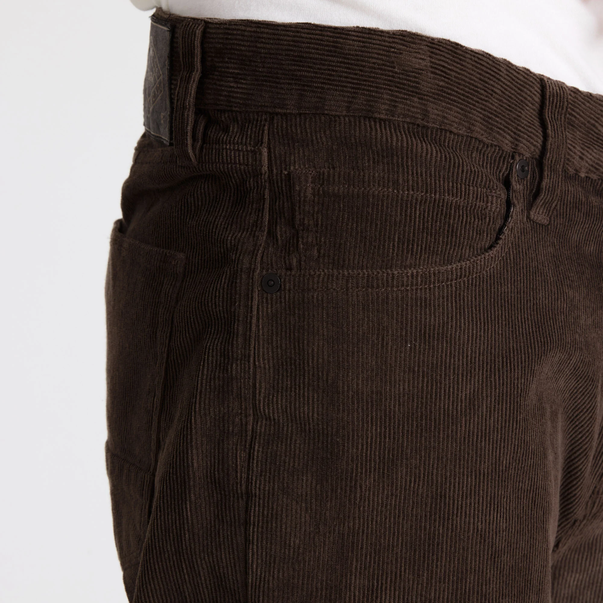 HWY 128 Cord Jeans - Dark Brown - Image 6