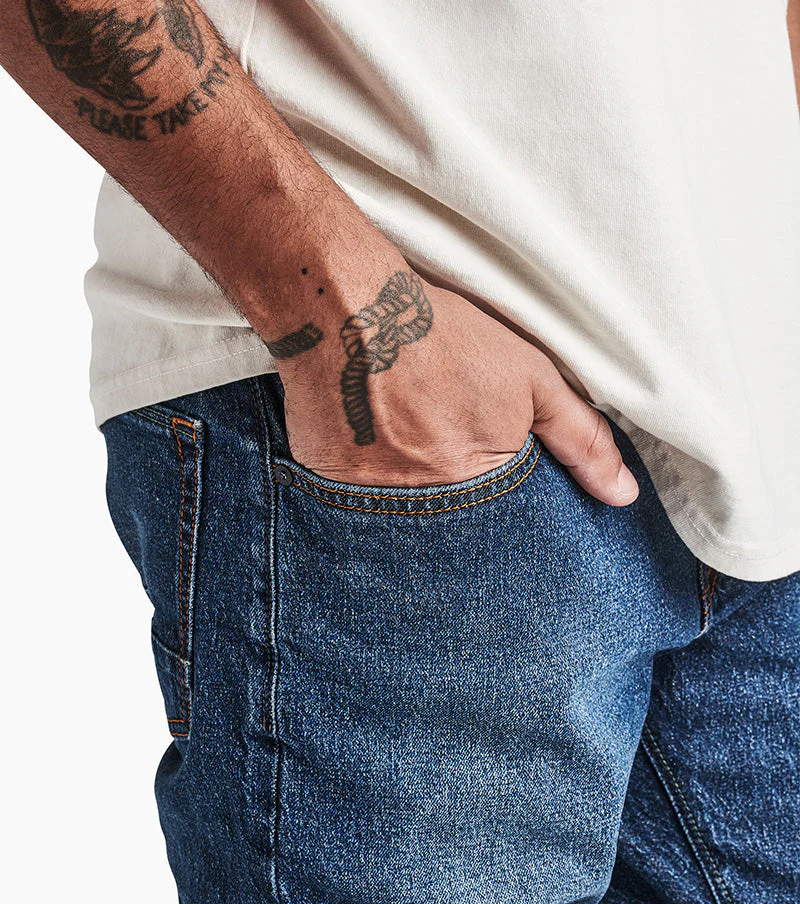 HWY 128 Straight Fit Denim Jeans - Medium Classic - Image 6