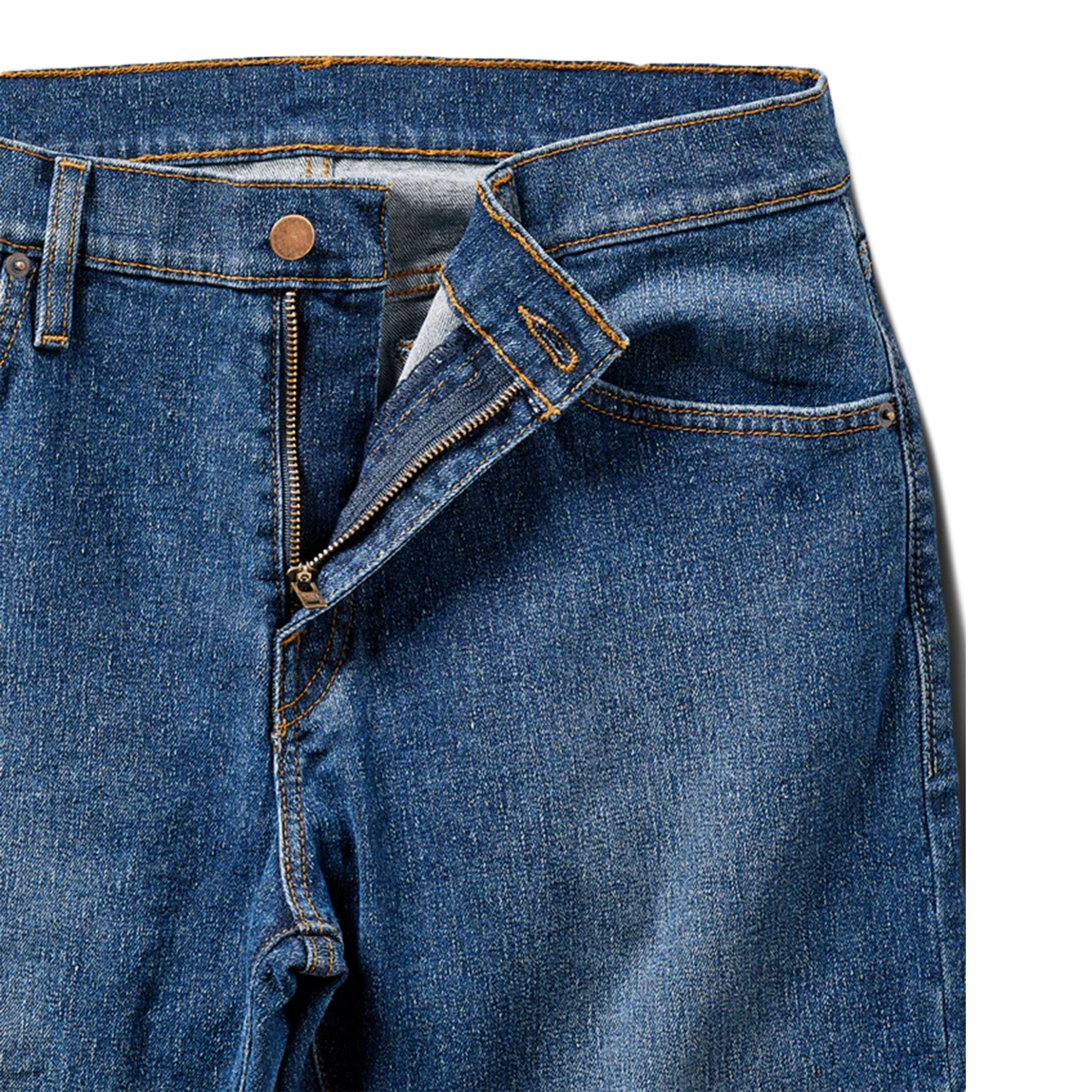 HWY 128 Straight Fit Denim Jeans - Medium Classic - Image 8