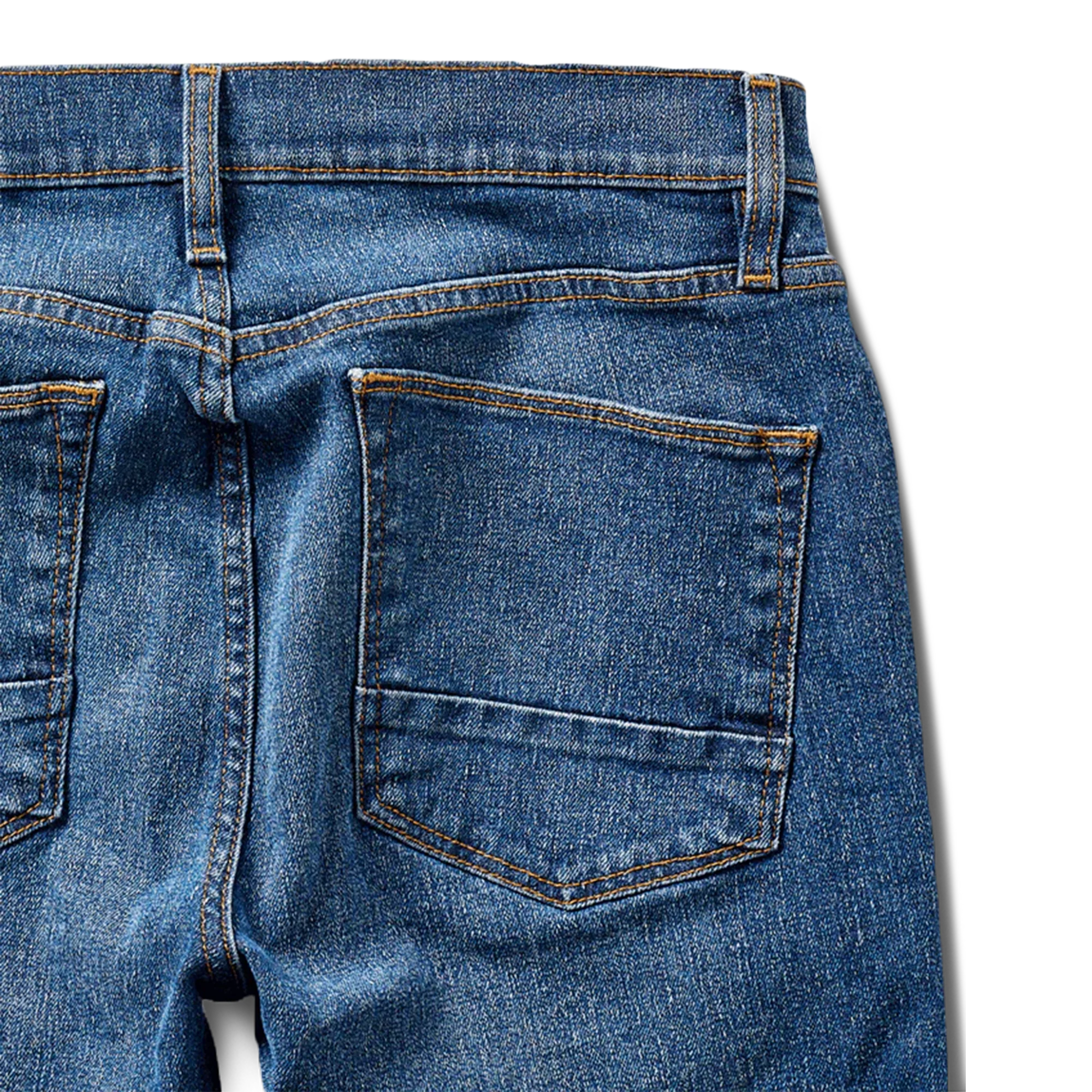 HWY 128 Straight Fit Denim Jeans - Medium Classic - Image 9