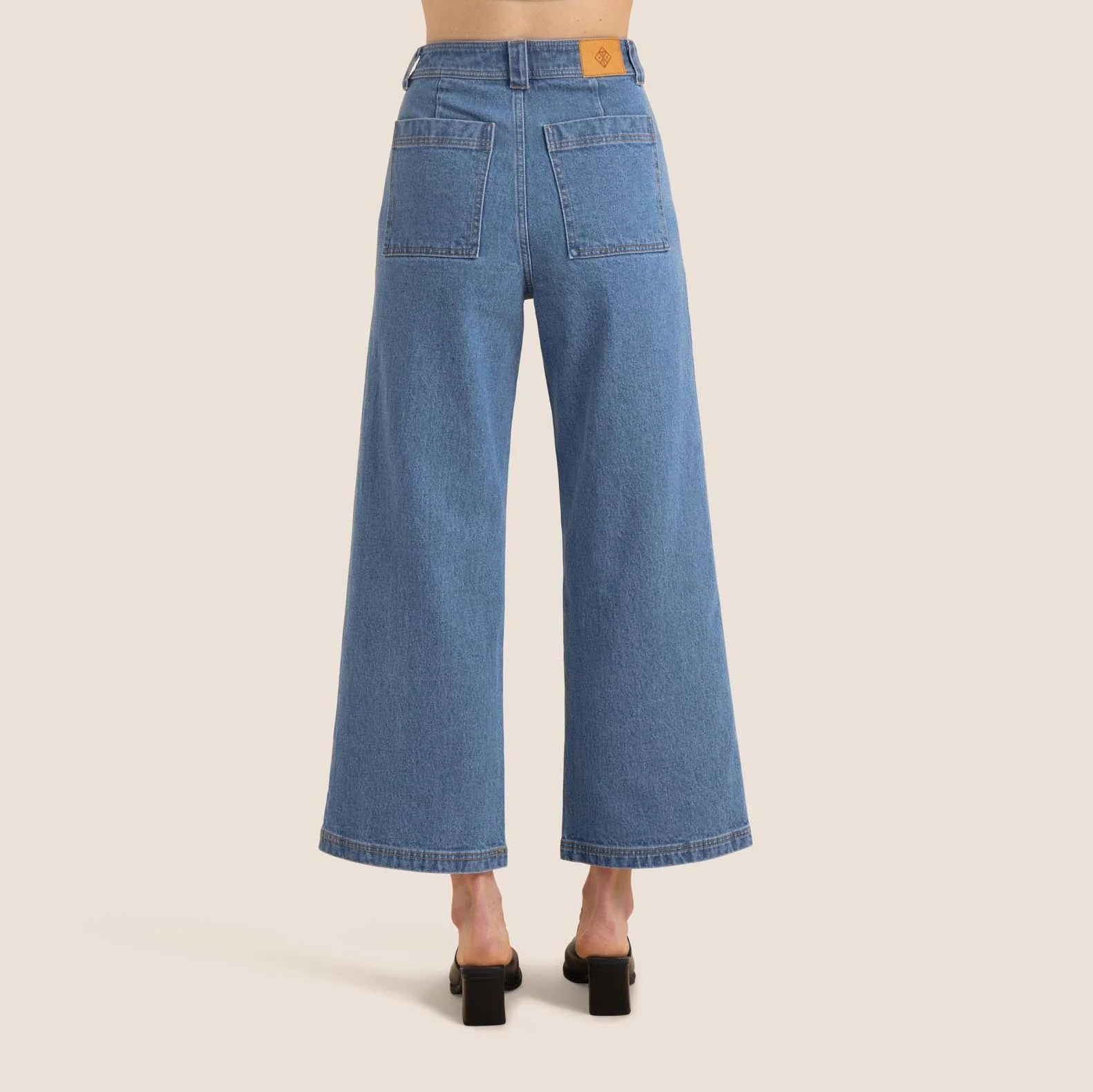 HWY 125 Jeans - Light Bleached Indigo - Image 4