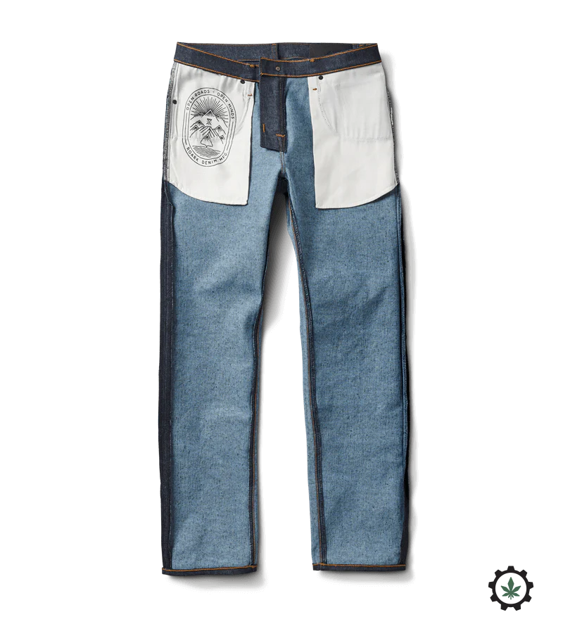 HWY 128 Straight Fit Denim Jeans - Raw - Image 5