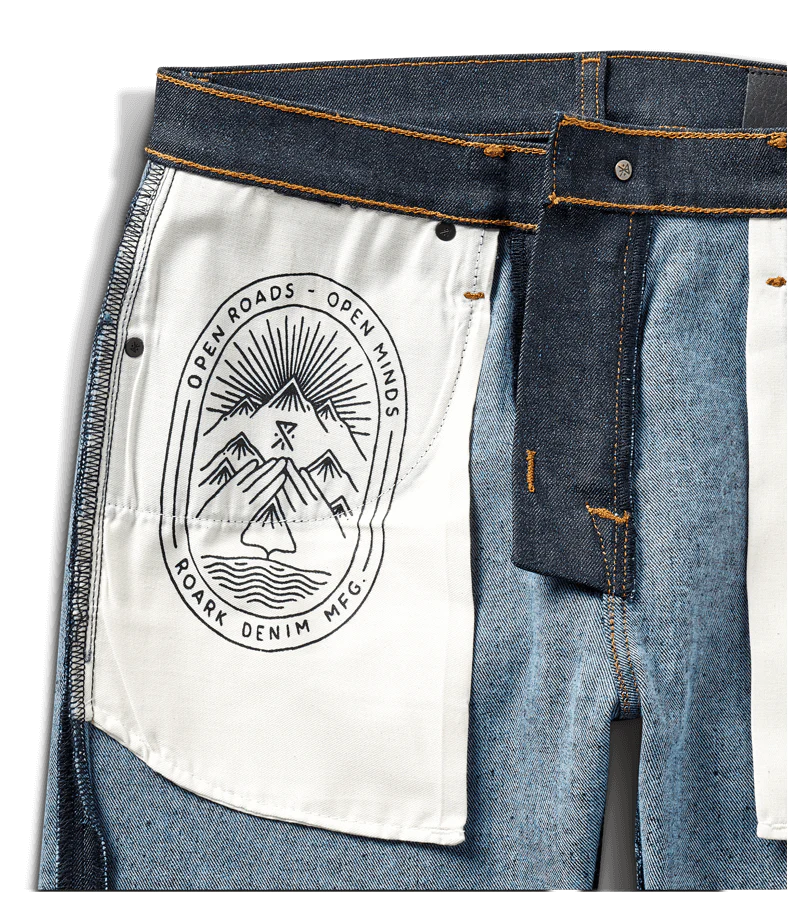 HWY 128 Straight Fit Denim Jeans - Raw - Image 6