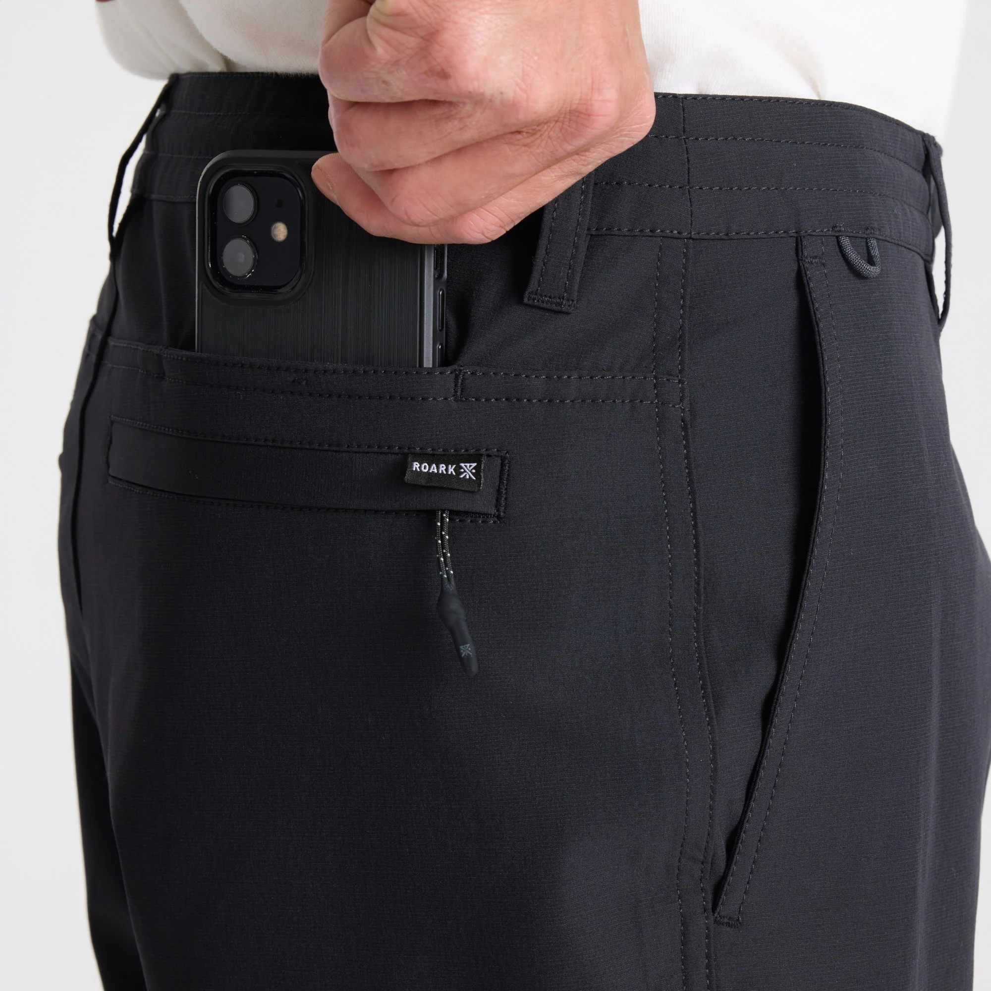 Hytide Hybrid 18.5" Shorts - Black - Image 5