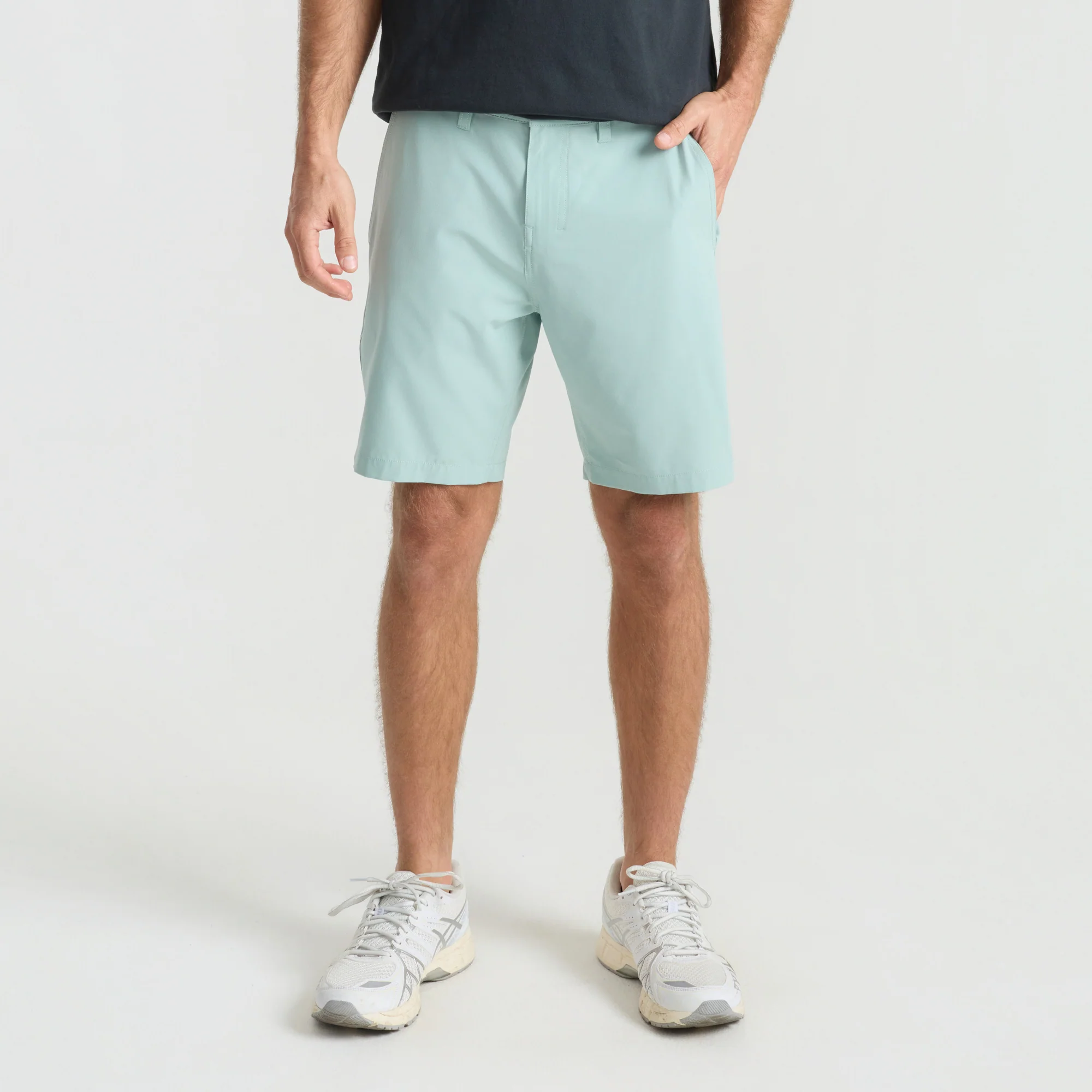 Hytide Hybrid 18.5" Shorts - Hazy Blue - Image 3