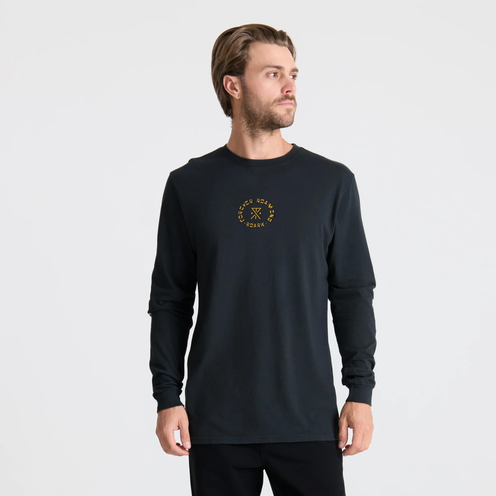 Jaguar Long Sleeve Premium Tee - Black - Image 2