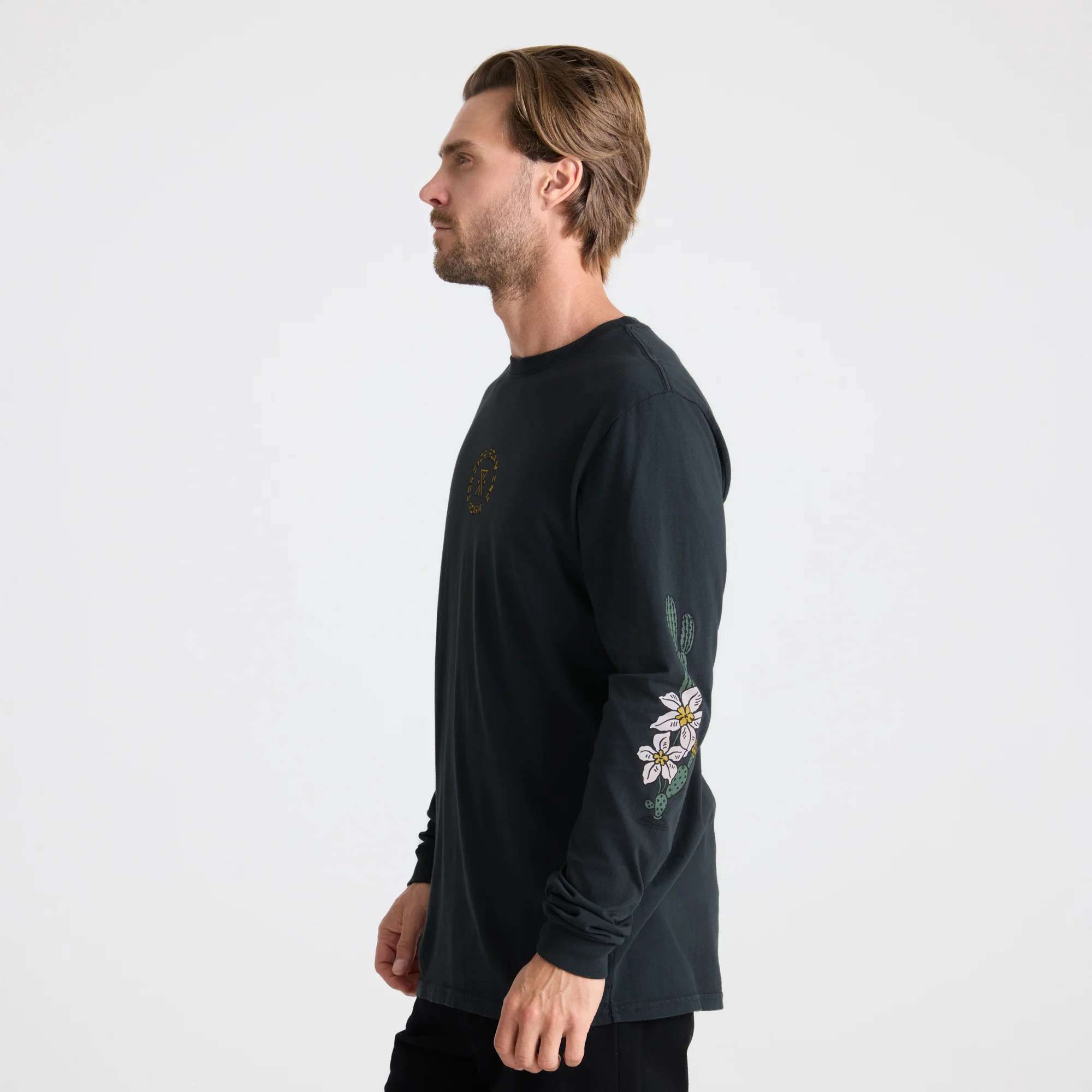Jaguar Long Sleeve Premium Tee - Black - Image 3