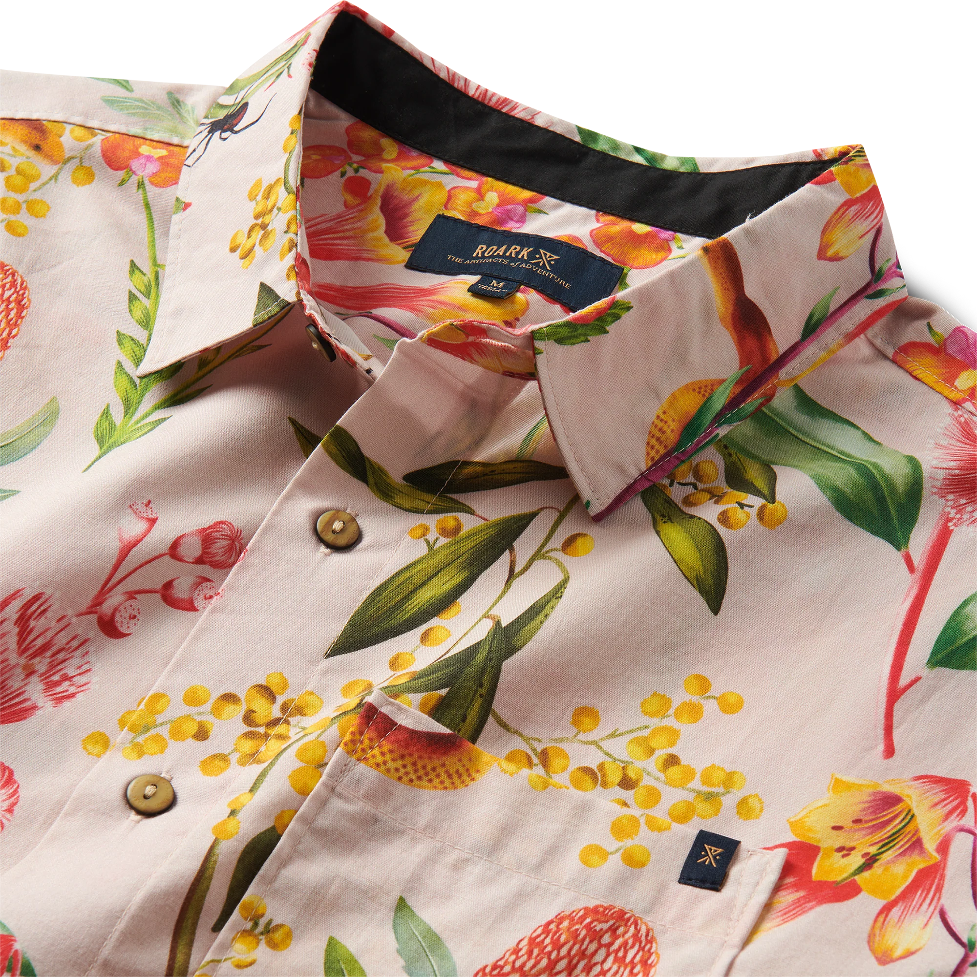 Journey Short Sleeve Button Up Shirt - Dusty Violet - Image 14