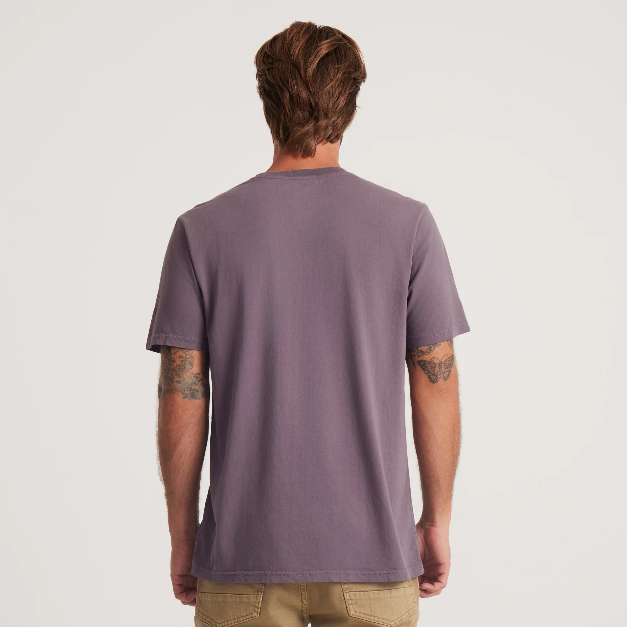 Label Pocket Premium Tee - Shark - Image 3