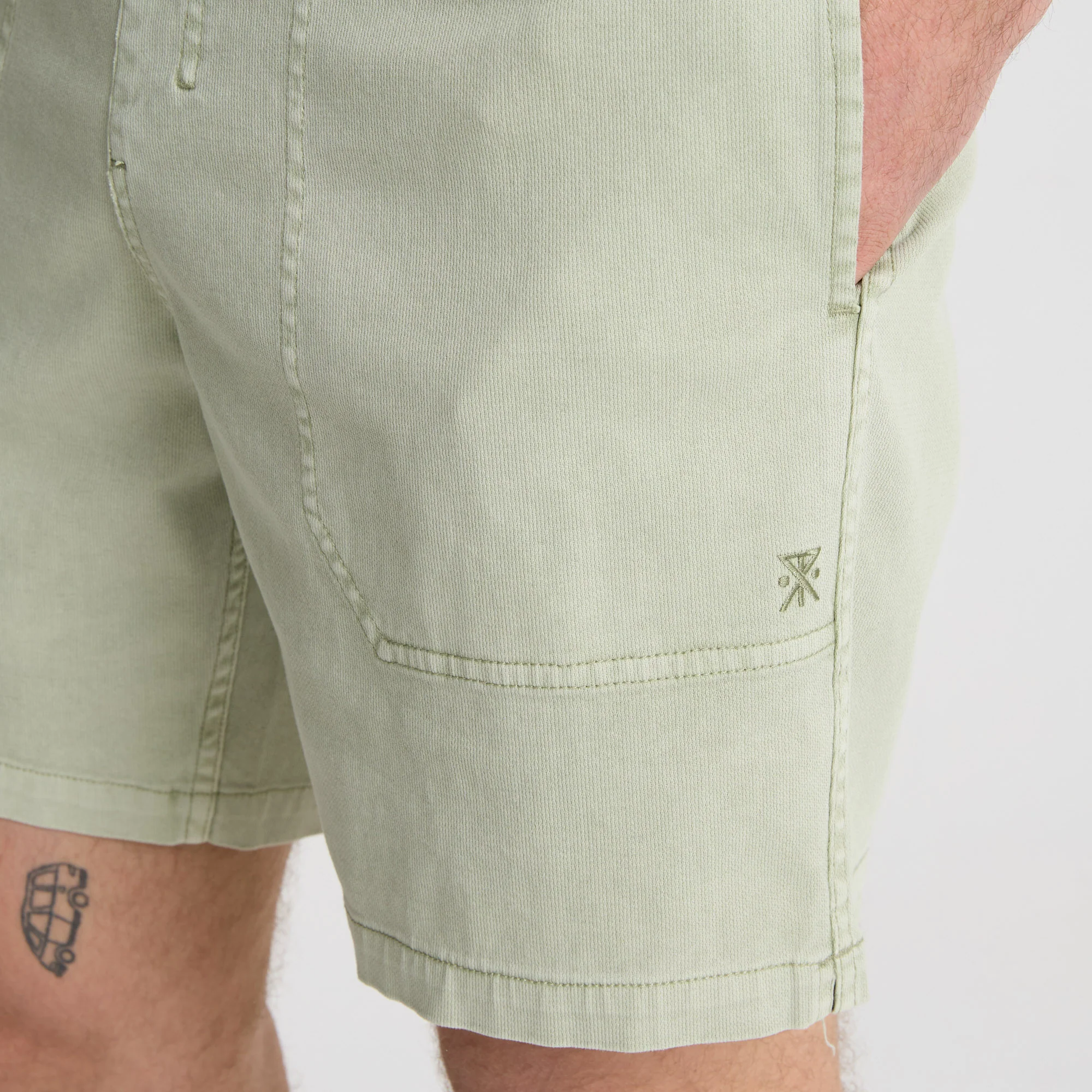 Made To Fade 7.5" Shorts - Washed Sage - Image 6