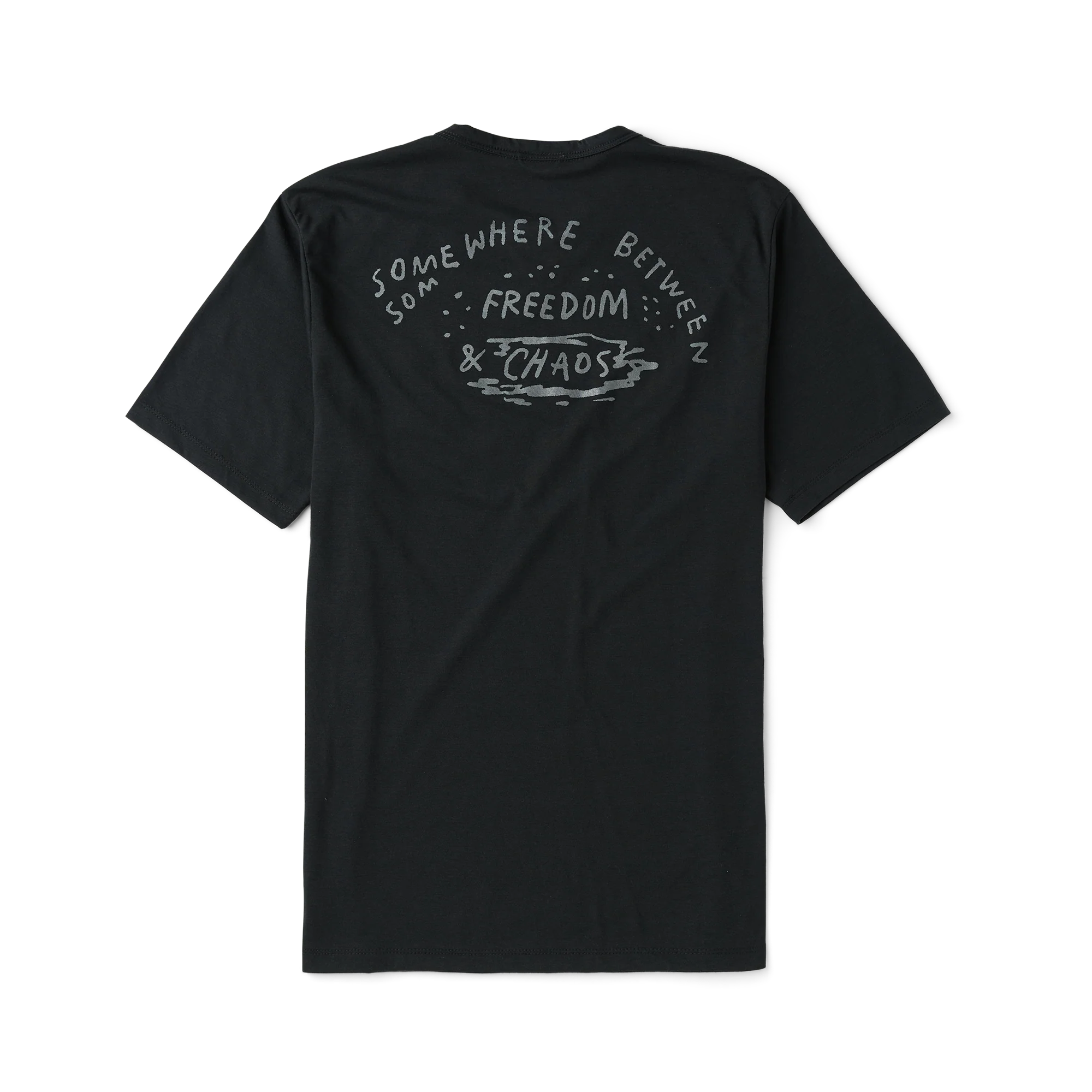 Mathis Active Short Sleeve Tee - Chaos Black