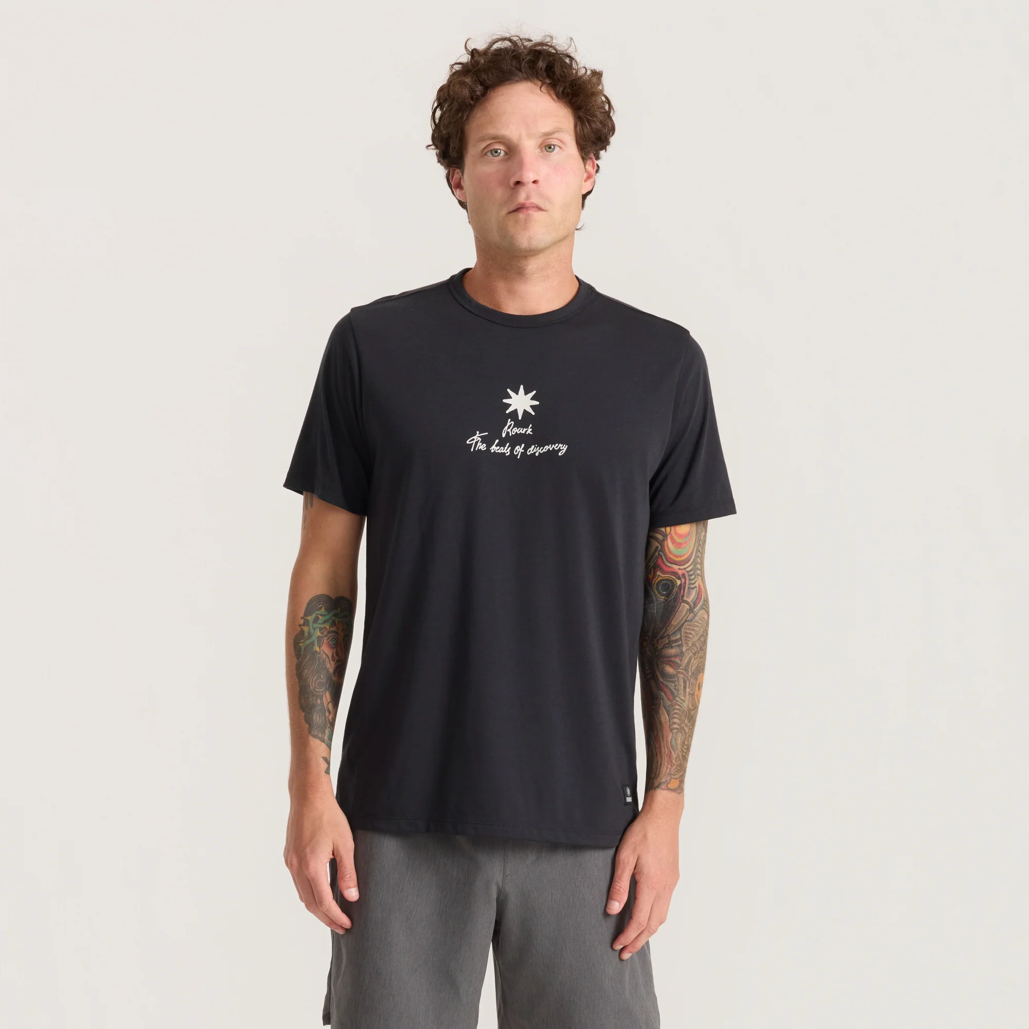 Mathis Active Short Sleeve Tee - Bod Black - Image 2