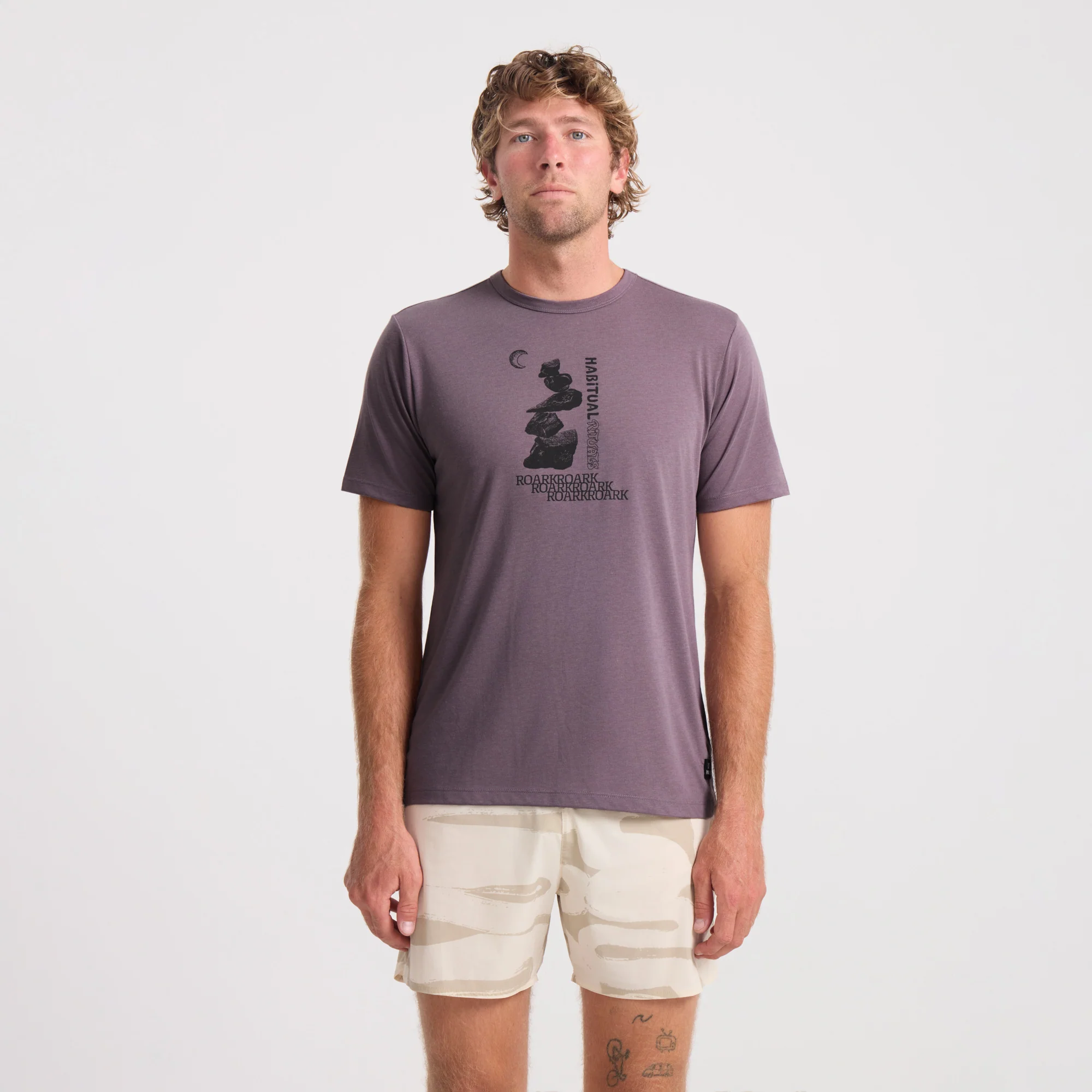 Mathis Active Short Sleeve Tee - Shark - Image 3