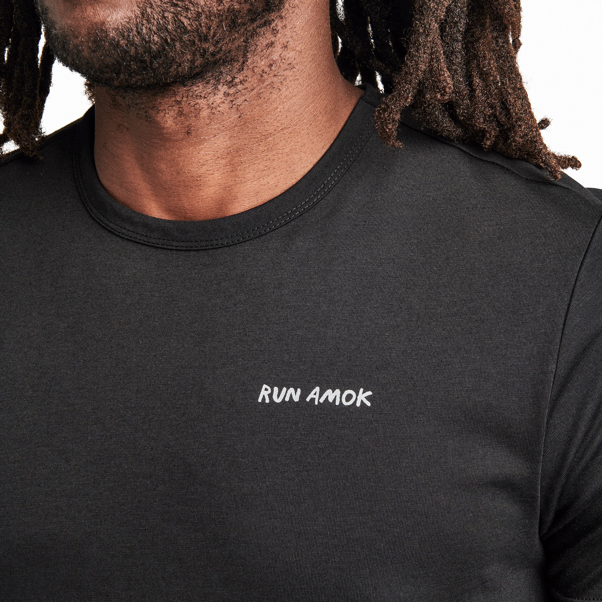Mathis Core Short Sleeve Active Tee - Black - Image 5