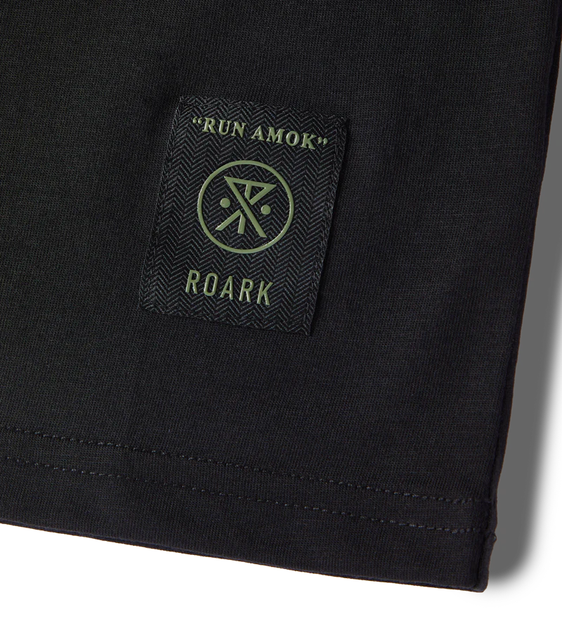 Mathis Core Short Sleeve Active Tee - Black - Image 8