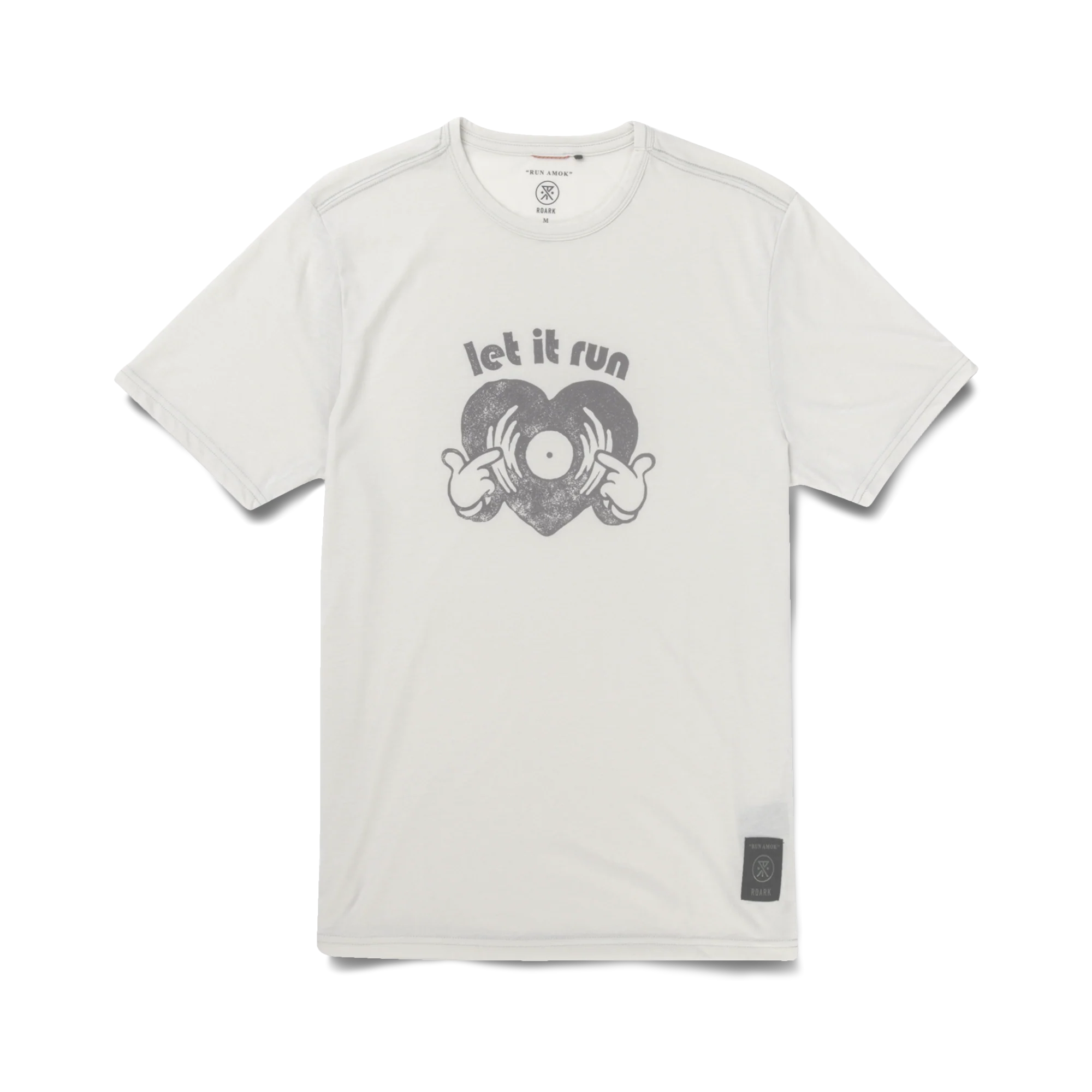 Mathis Core Short Sleeve Active Tee - Ivory
