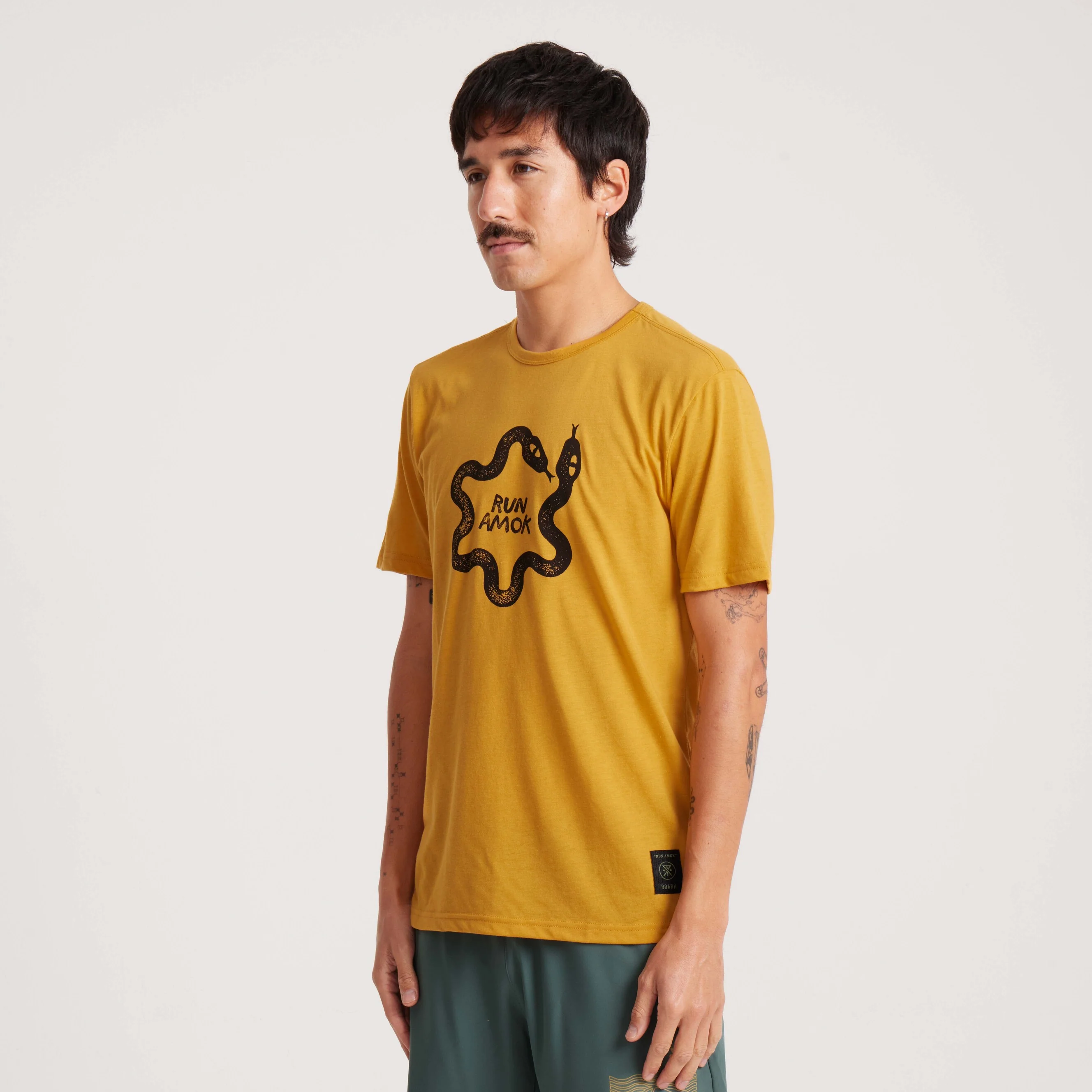 Mathis Core Short Sleeve Active Tee - Sunburst - Image 4