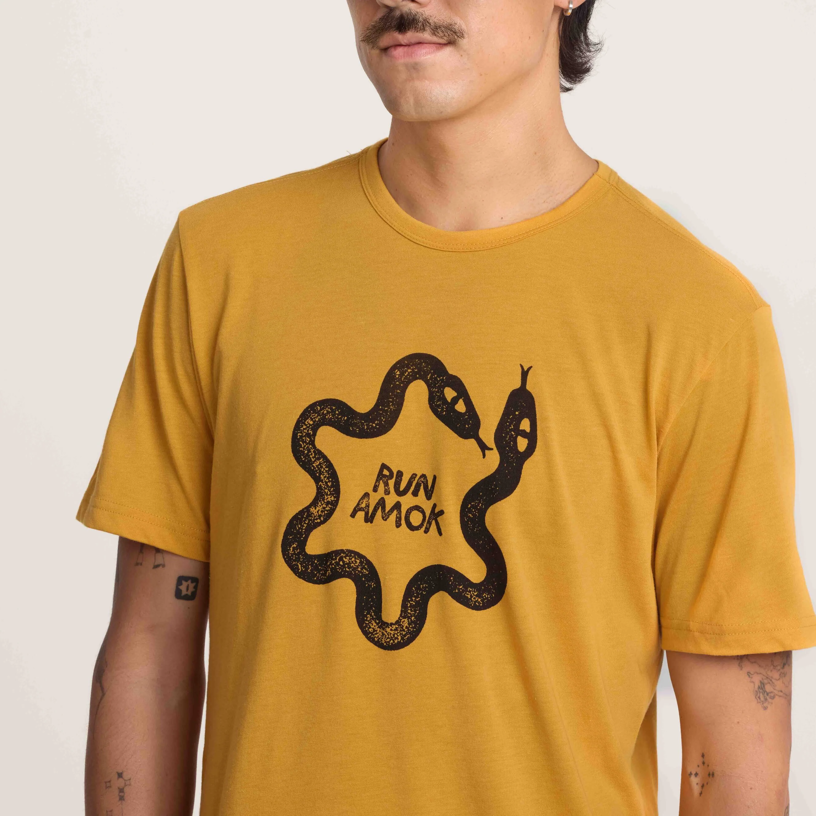 Mathis Core Short Sleeve Active Tee - Sunburst - Image 8