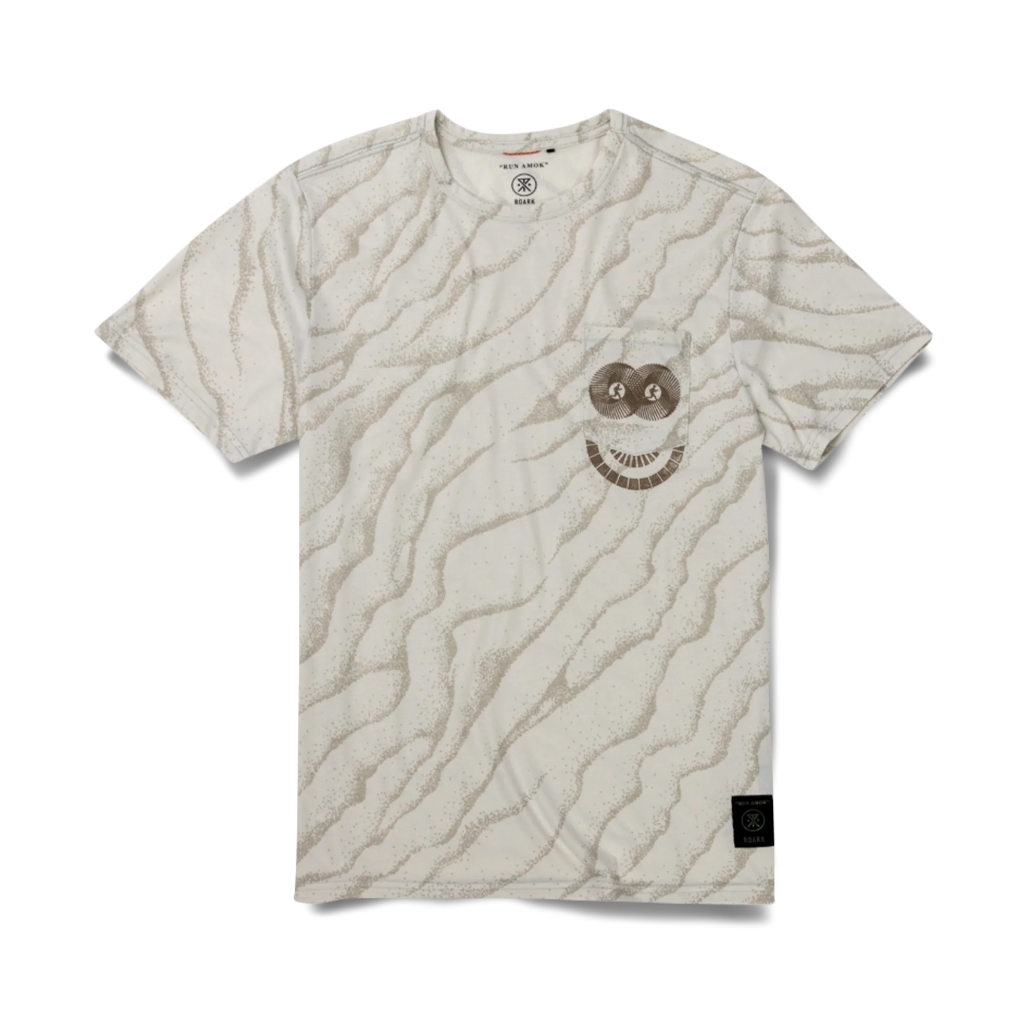 Mathis Pocket Short Sleeve Active Tee - Ivory