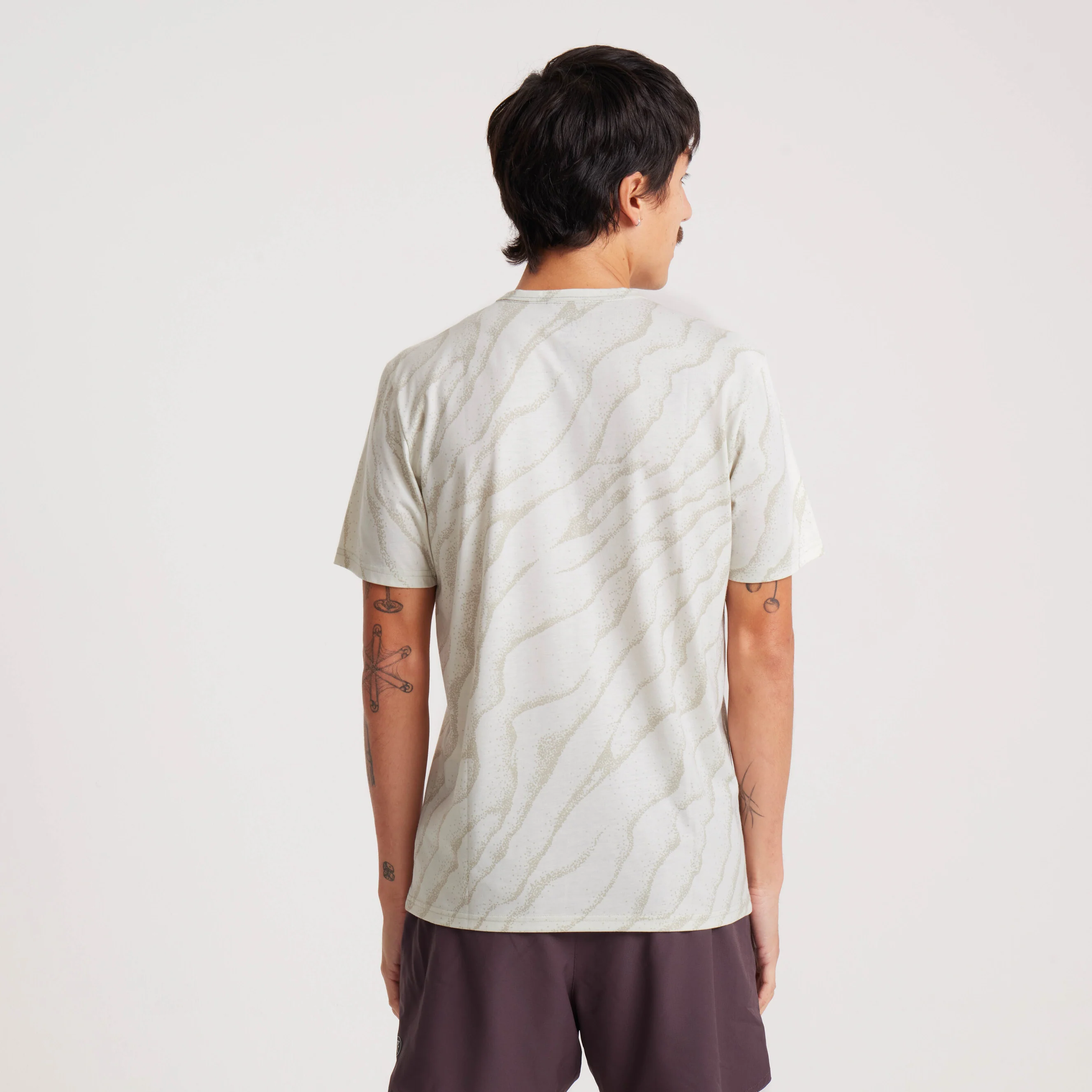 Mathis Pocket Short Sleeve Active Tee - Ivory - Image 5