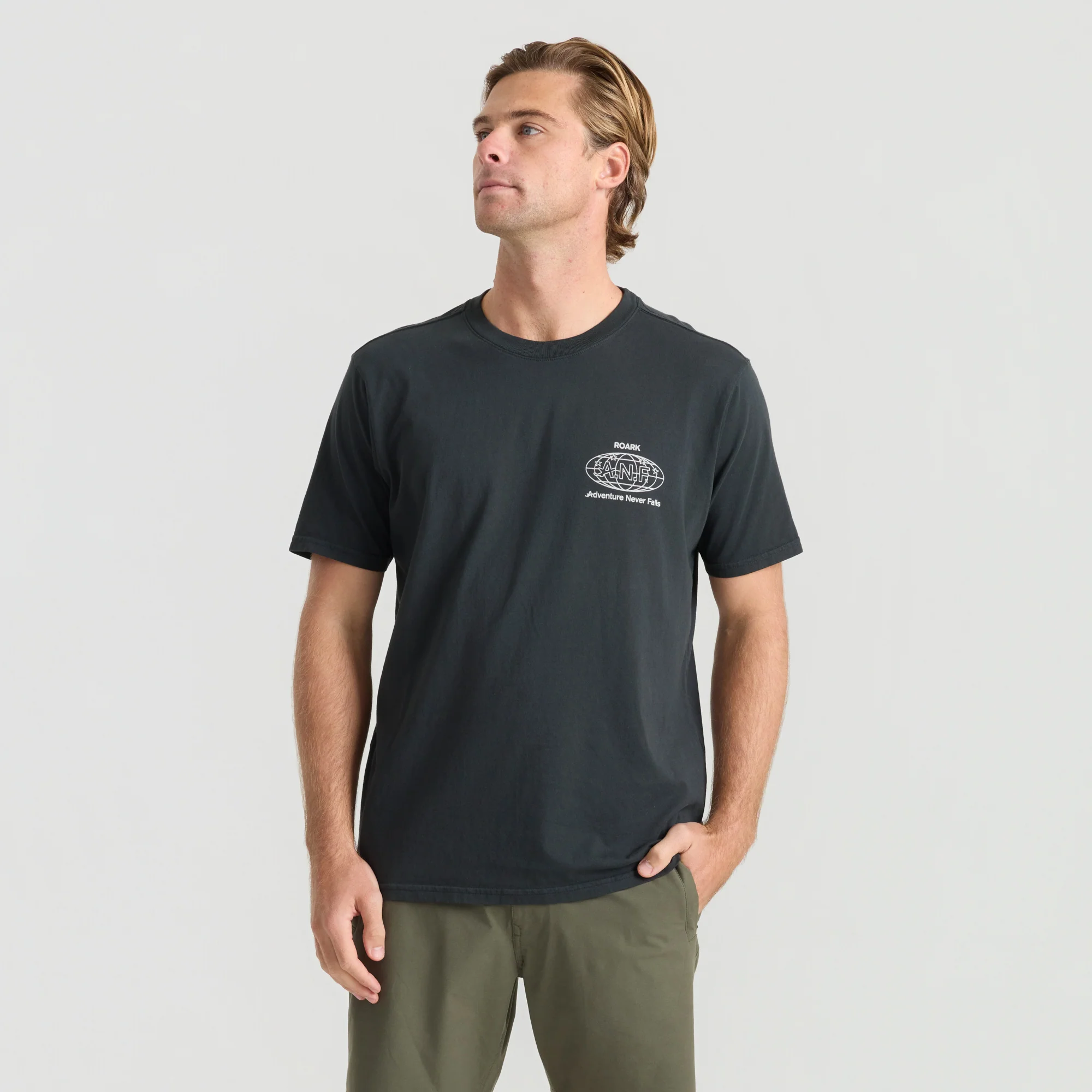 ANF Premium Tee - Washed Black - Image 2