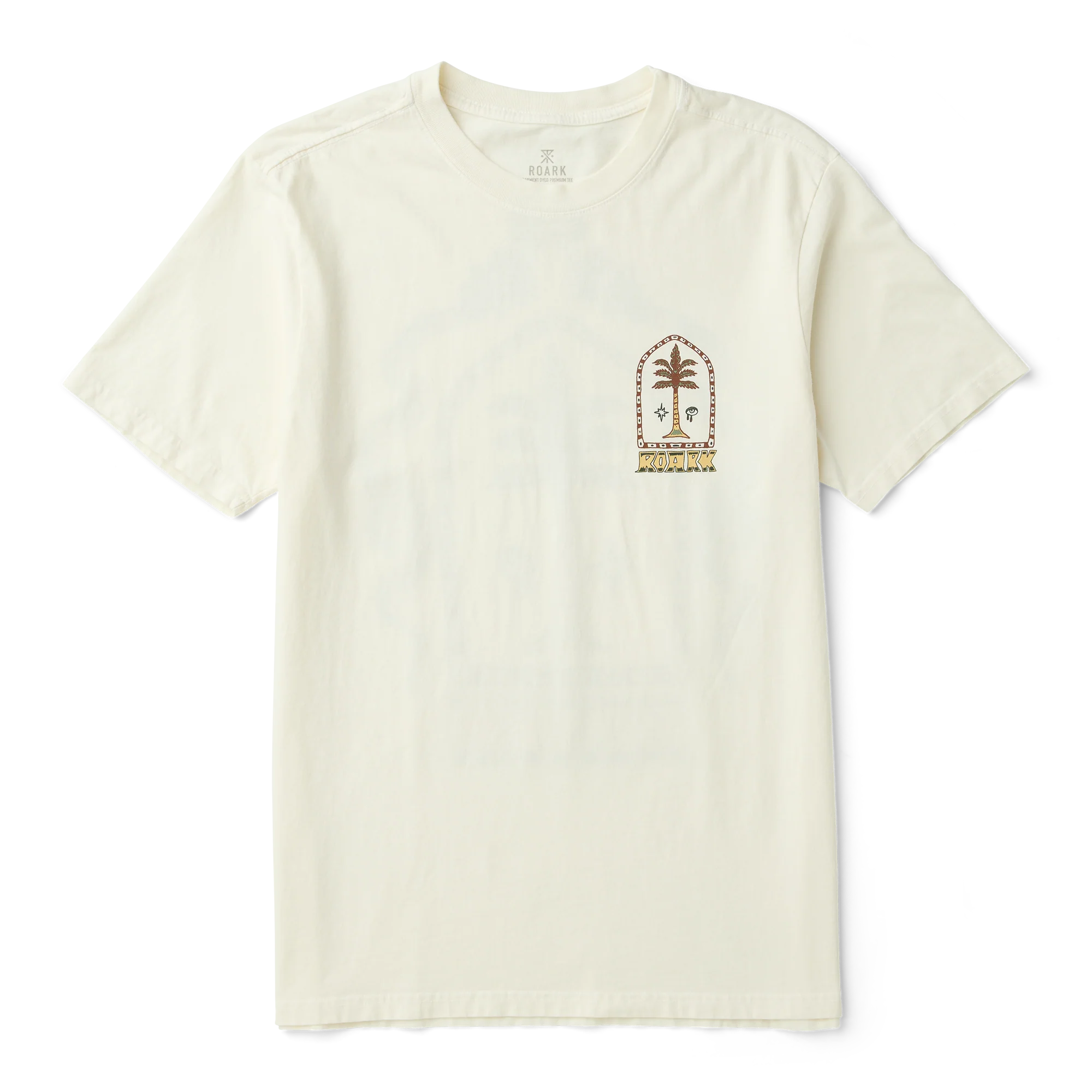 Augs Palm Premium Tee - Off White - Image 5
