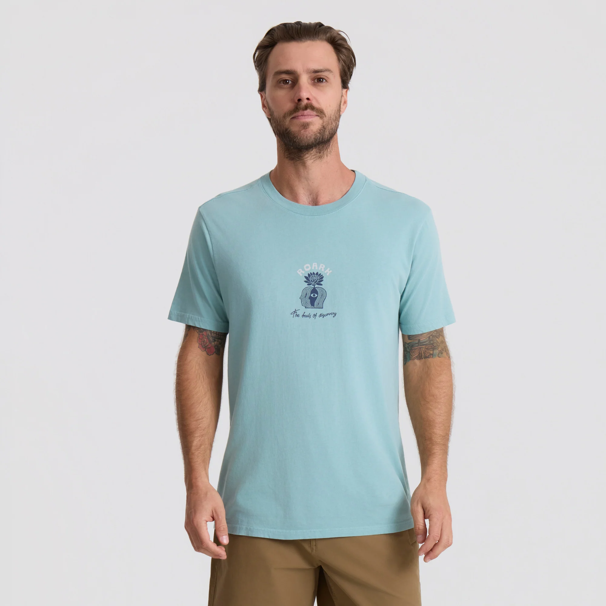 Beats Of Discovery Premium Tee - Hazy Blue - Image 4