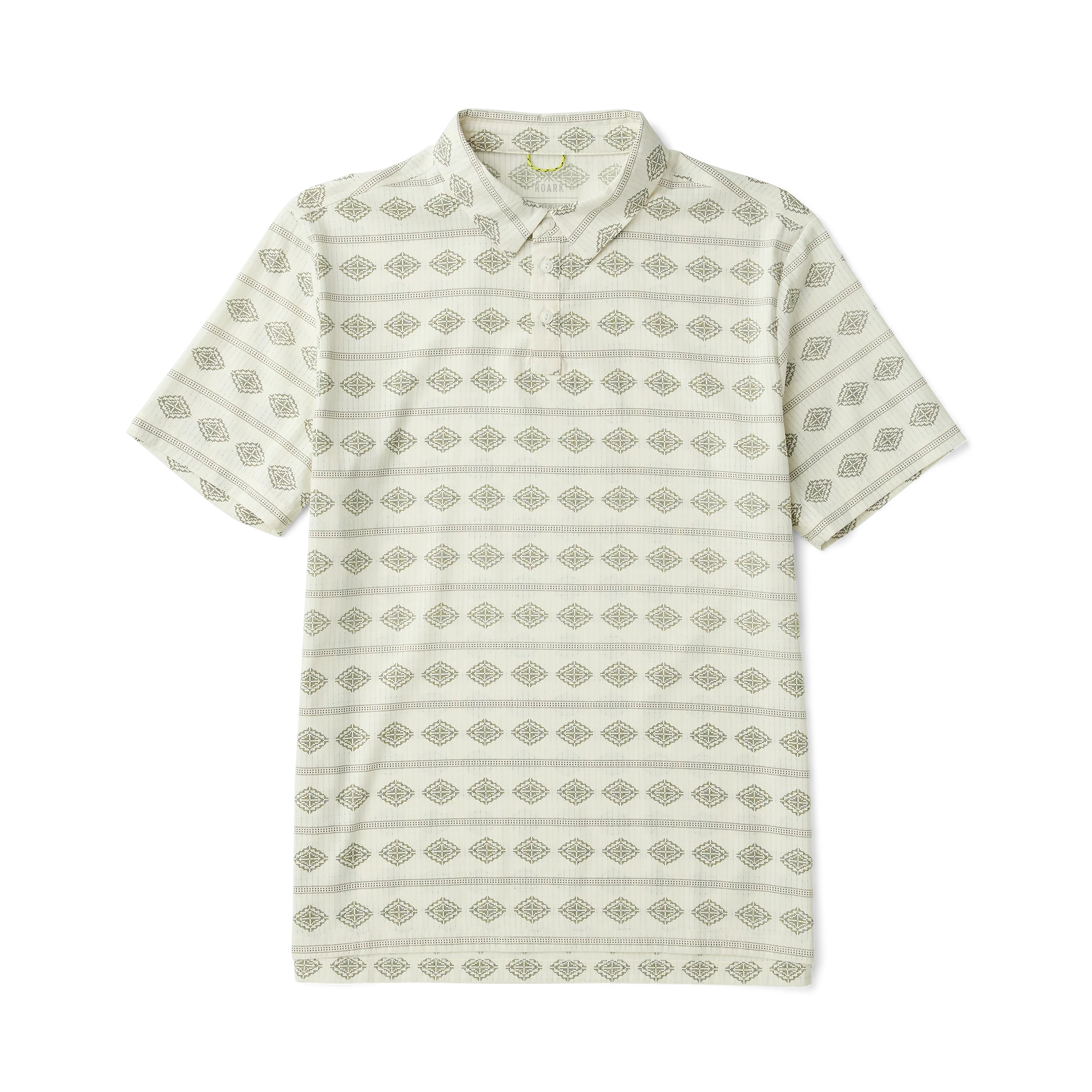 Bless Up Breathable Stretch Polo Shirt - Unbleached