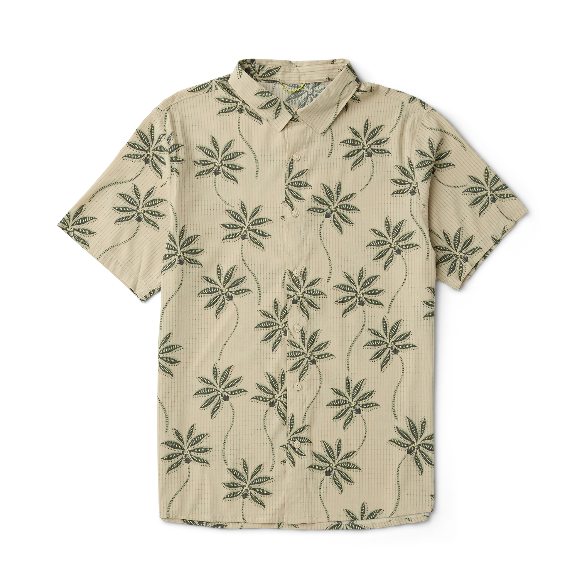 Bless Up Breathable Stretch Shirt - Fossil Print