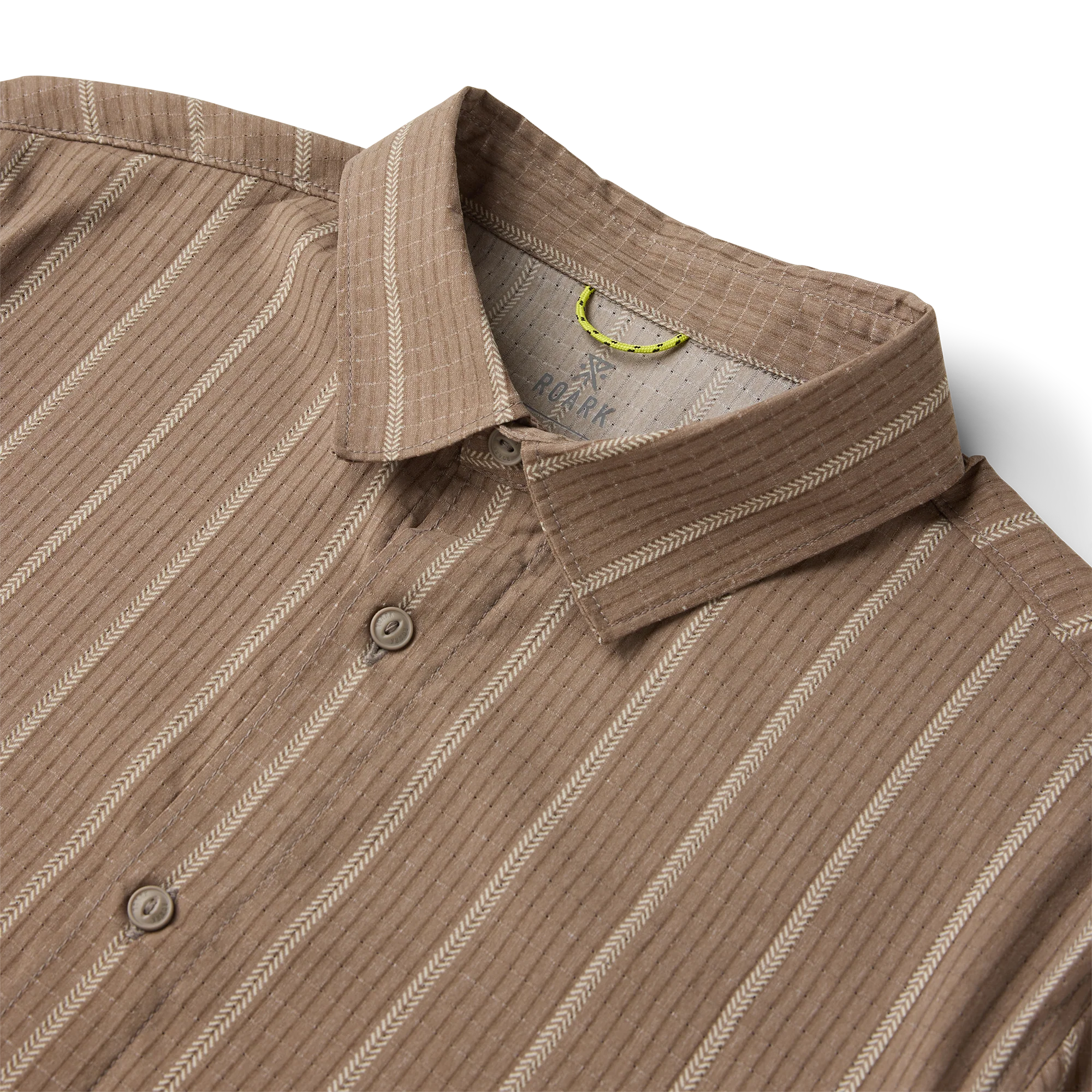 Bless Up Breathable Stretch Shirt - Mushroom - Image 7
