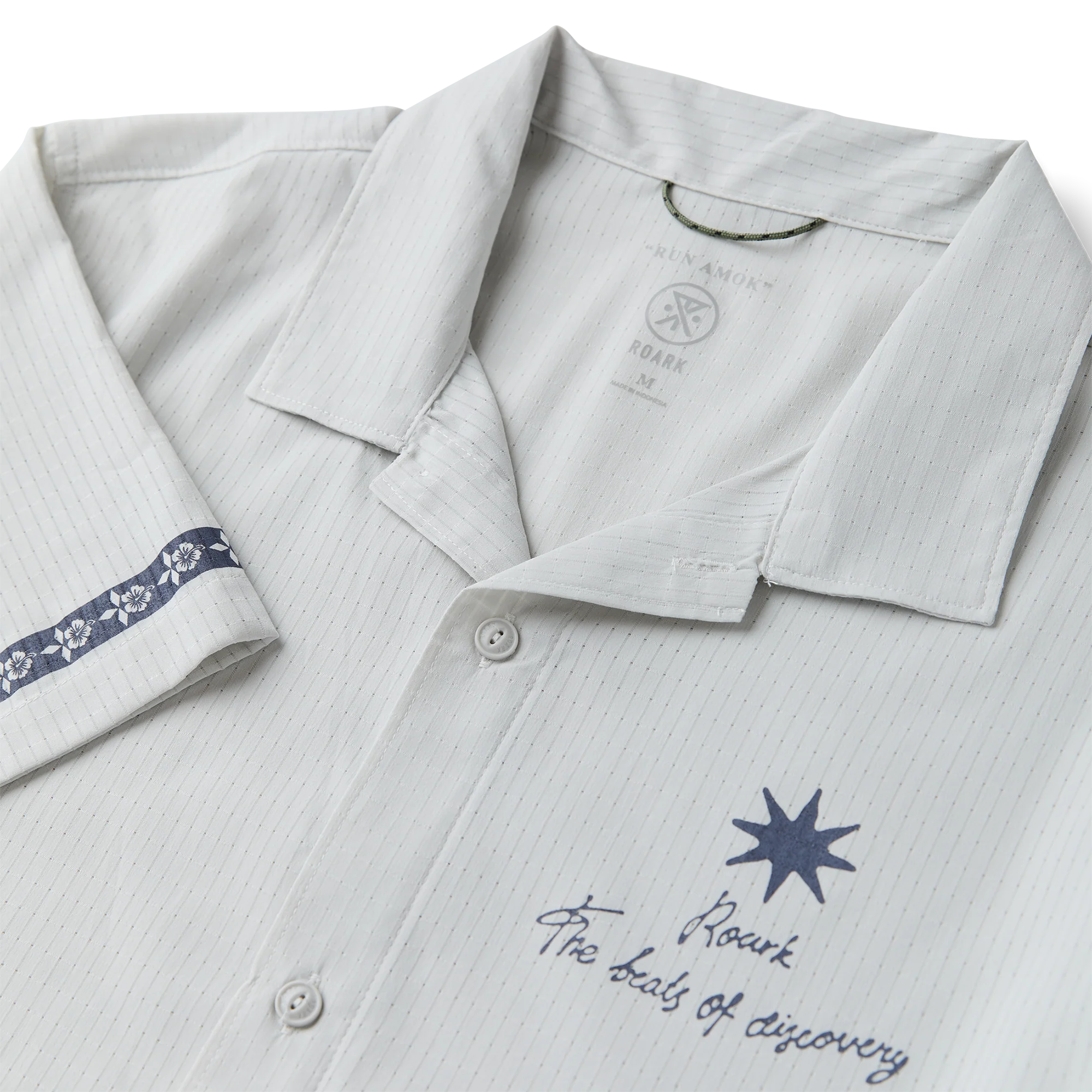 Bless Up Trail Button Up Shirt - Silver - Image 7