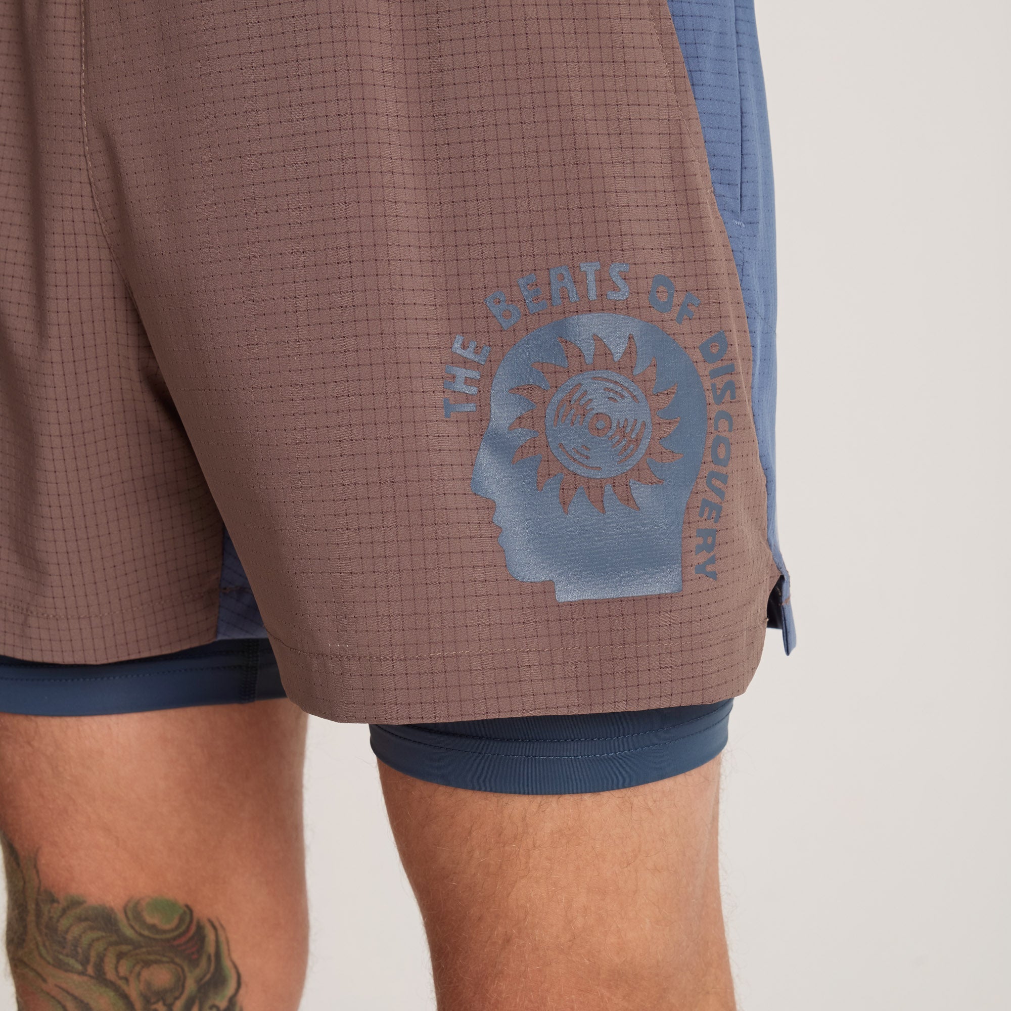 Bommer 3.5" Shorts - Faded Brown - Image 6