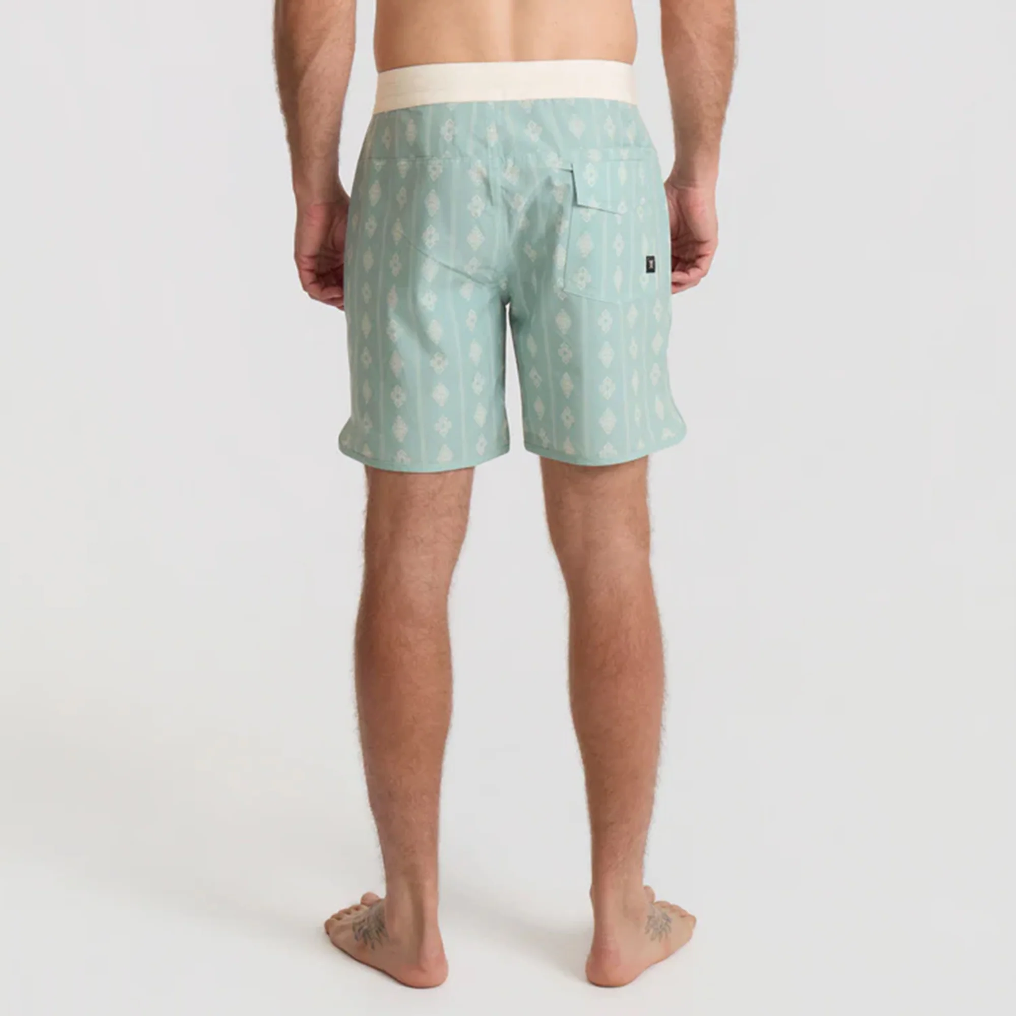 Chiller Scallop 17" Boardshorts - Hazy Blue - Image 3