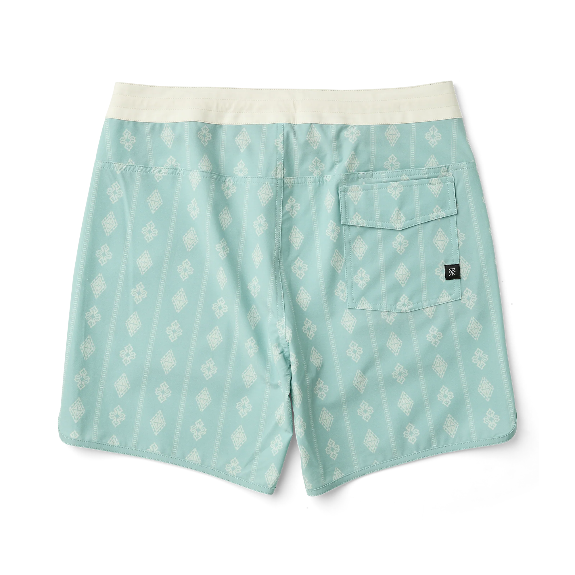 Chiller Scallop 17" Boardshorts - Hazy Blue - Image 6