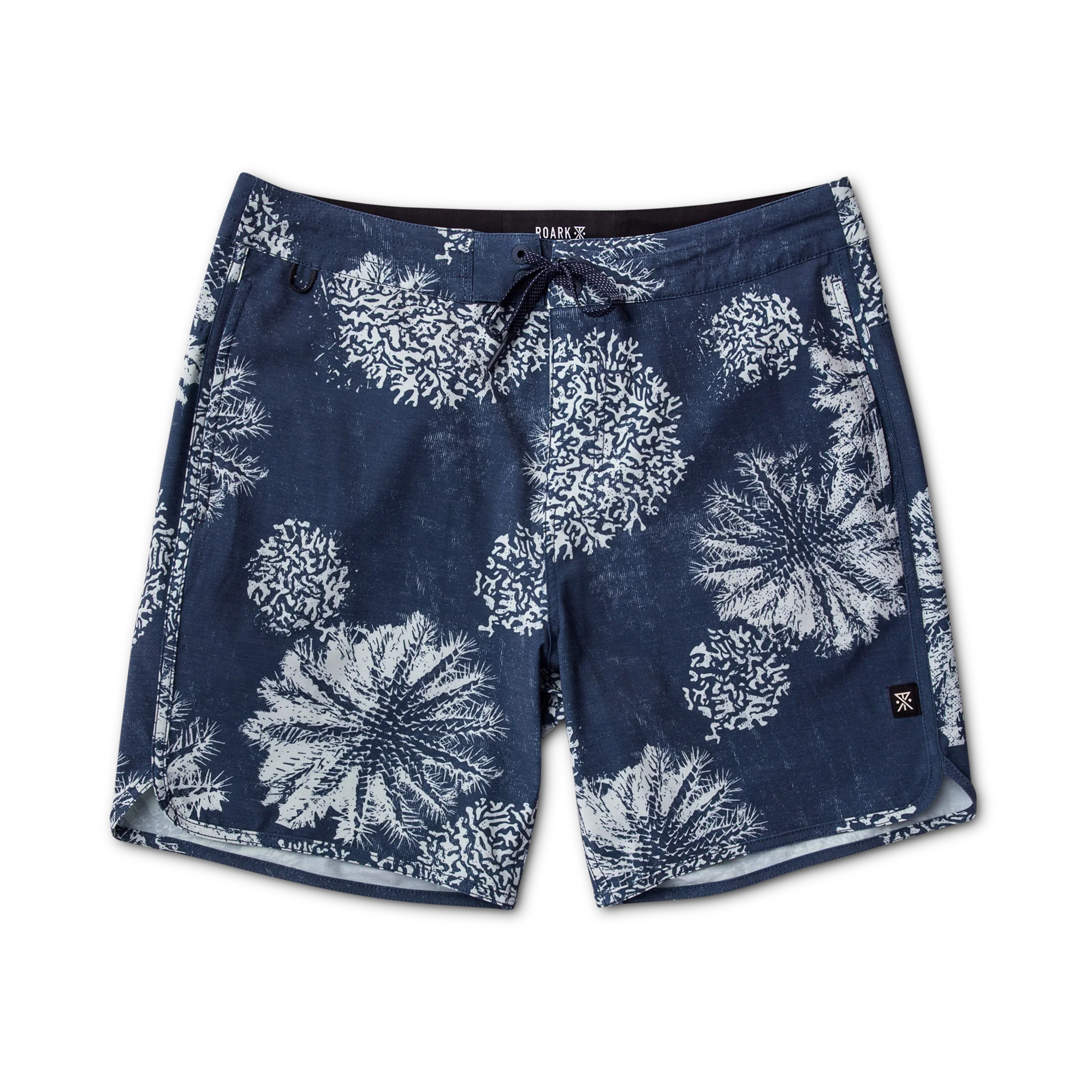 Chiller Scallop 17" Boardshorts - Navy