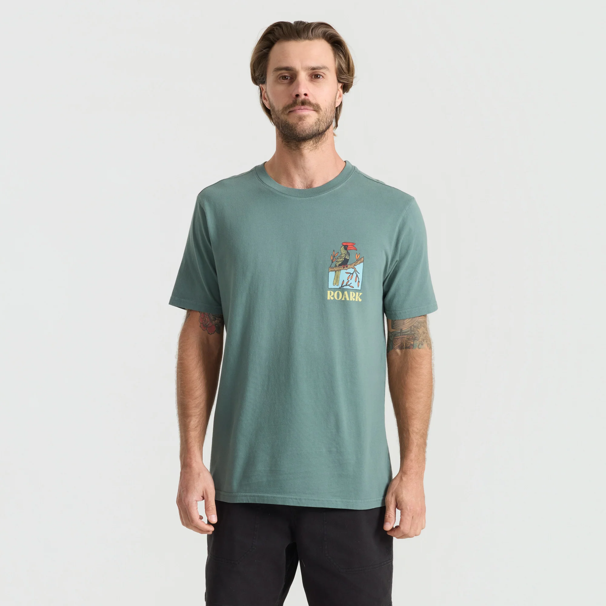 Enjoy Premium Tee - Slate Green - Image 2