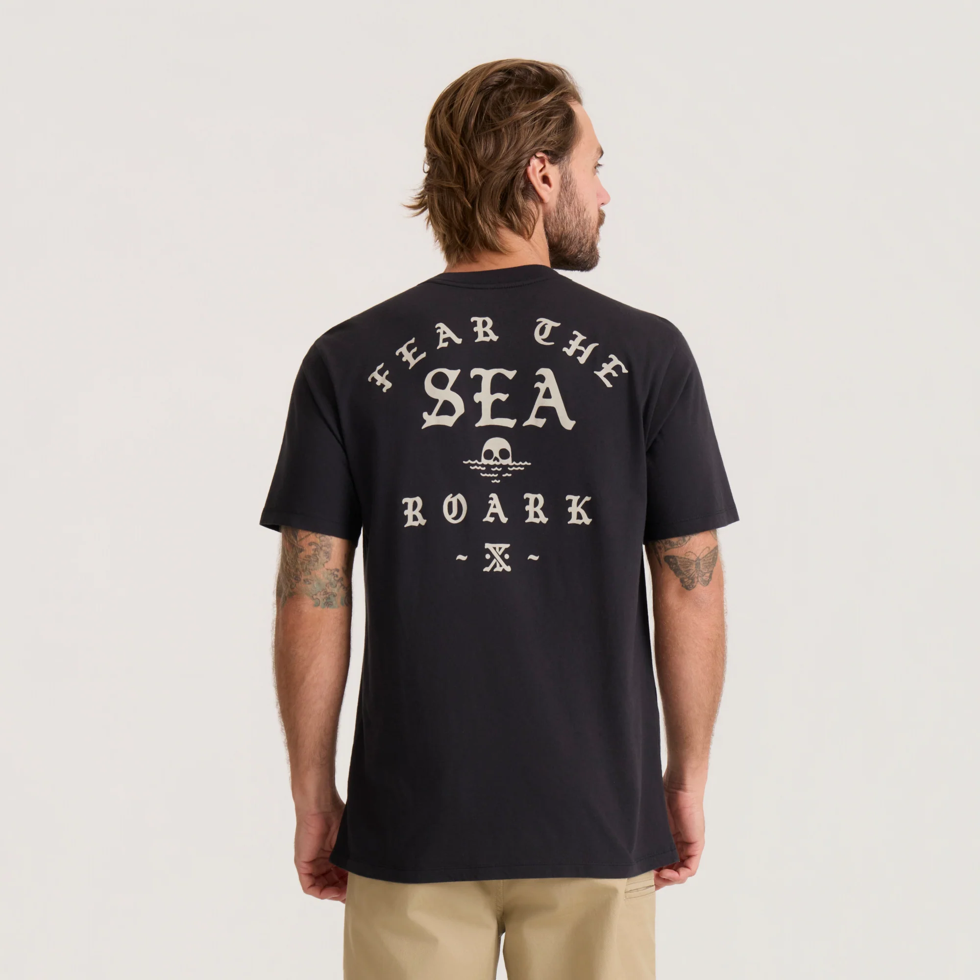 Fear The Sea Premium Tee - Black - Image 4