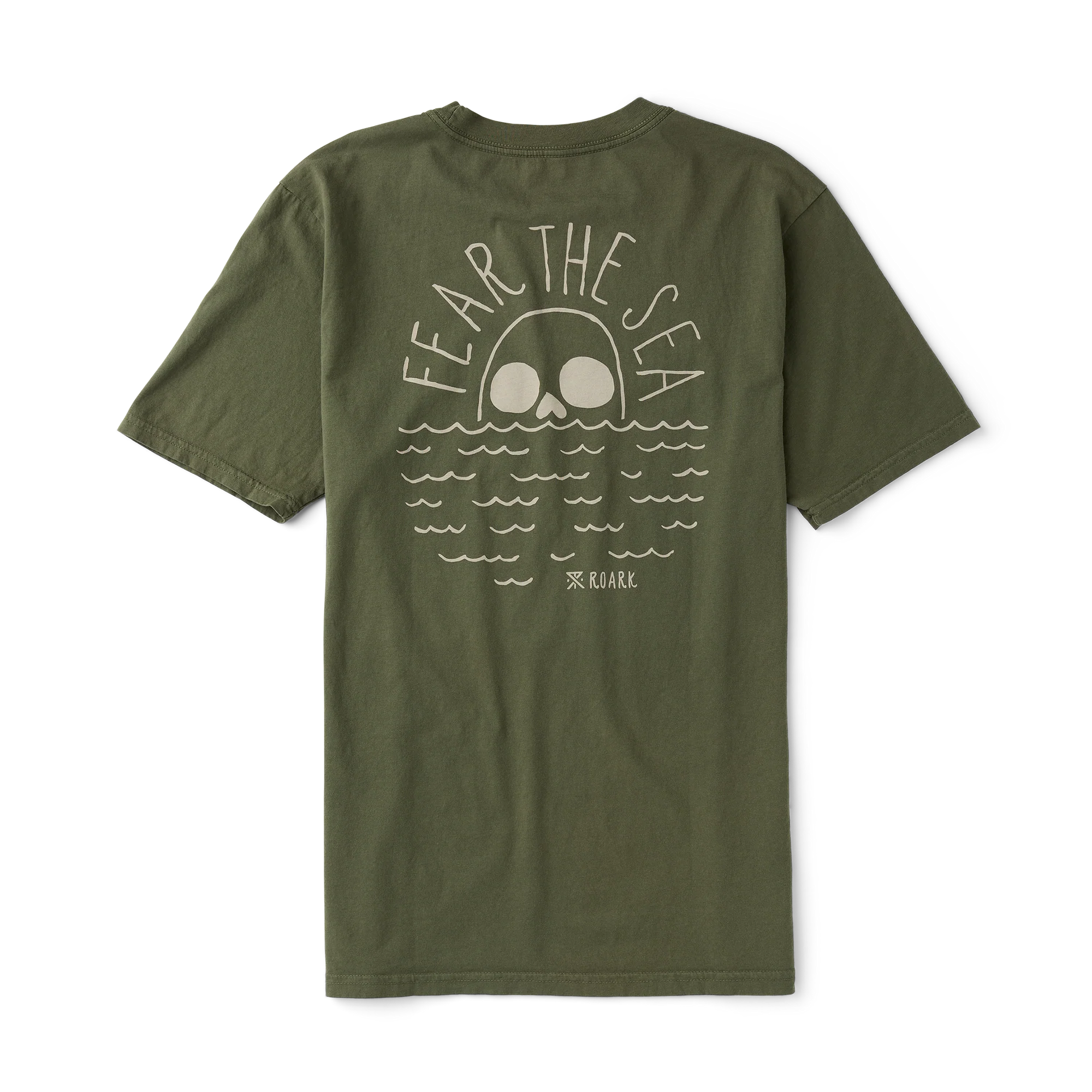 Fear The Sea Premium Tee - Military