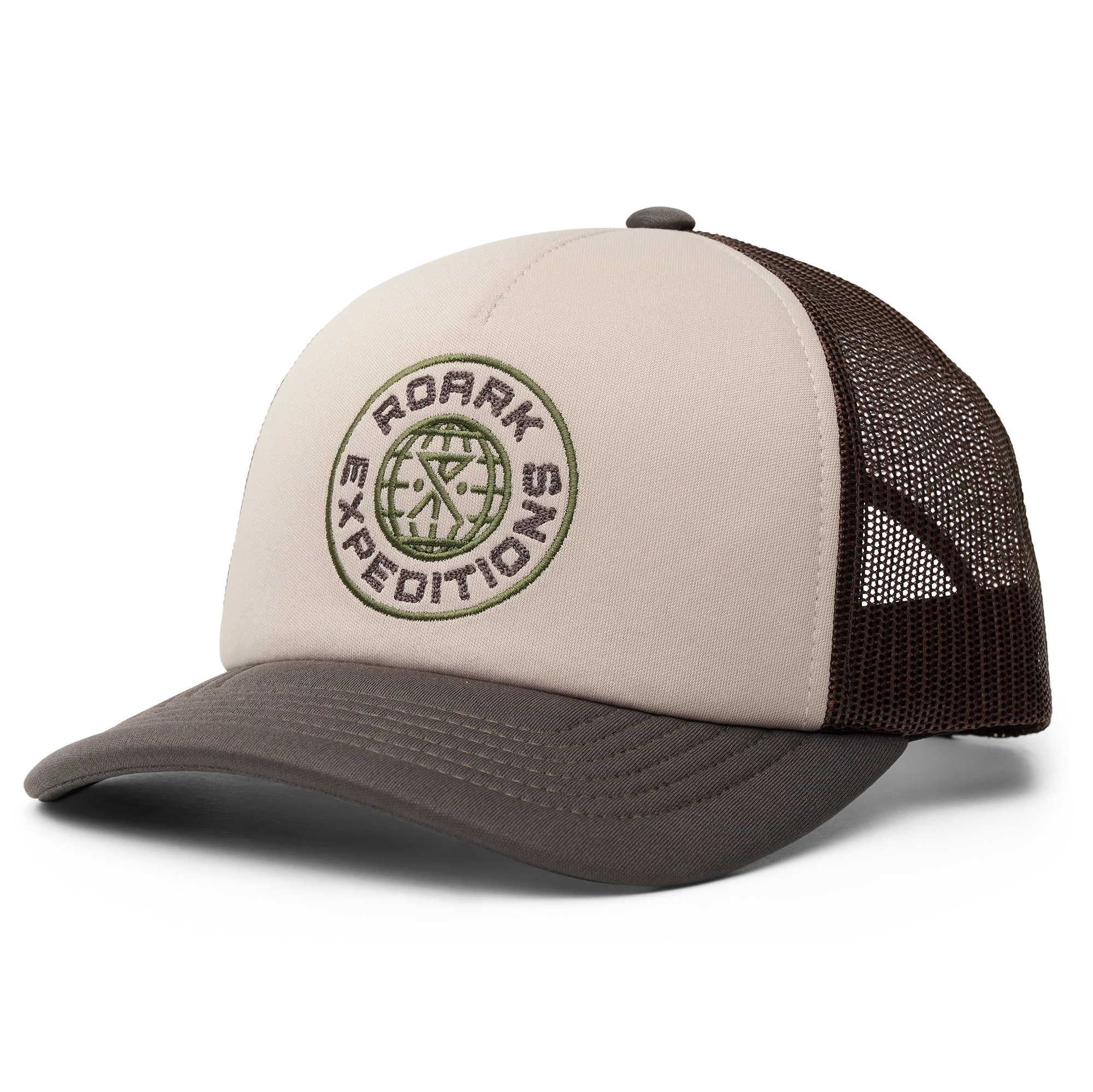 Foam Trucker Global Snapback Hat - Military - Image 7