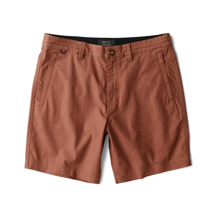 Layover Pro 8" Traveler Shorts - Red Clay