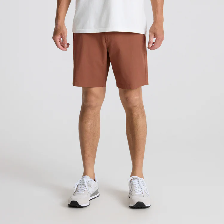Layover Pro 8" Traveler Shorts - Red Clay - Image 2