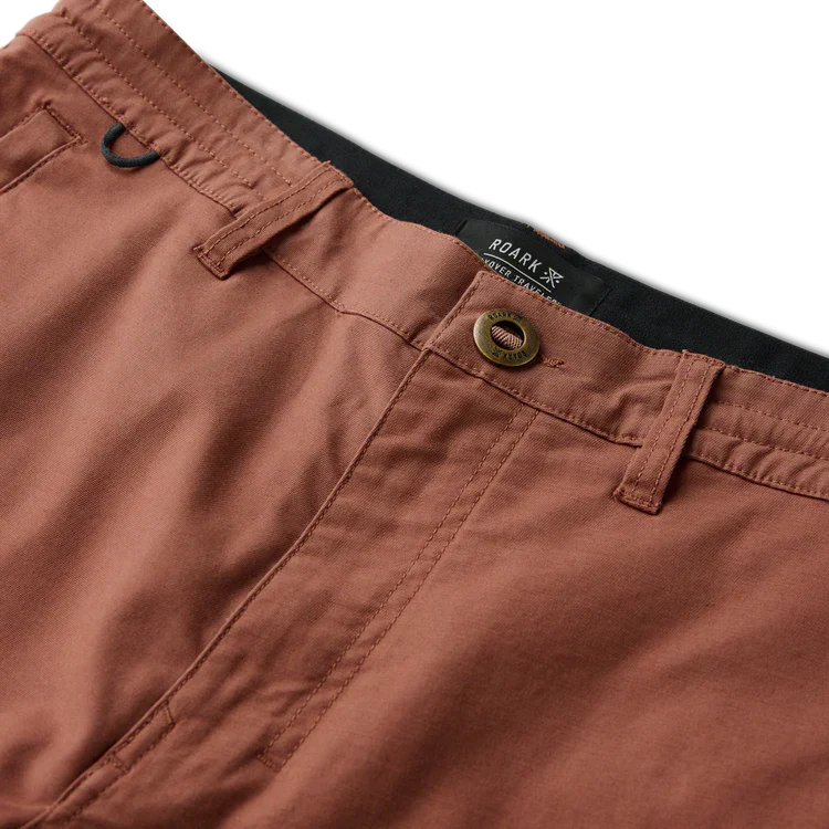 Layover Pro 8" Traveler Shorts - Red Clay - Image 3