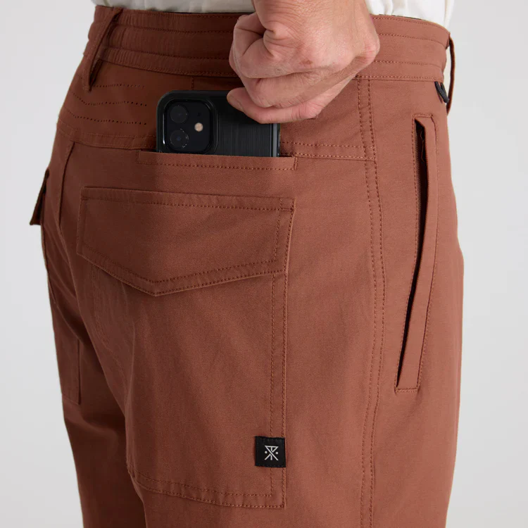 Layover Pro 8" Traveler Shorts - Red Clay - Image 5