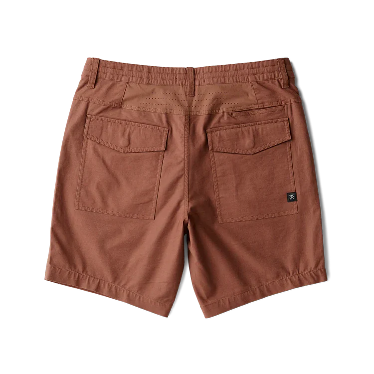 Layover Pro 8" Traveler Shorts - Red Clay - Image 6