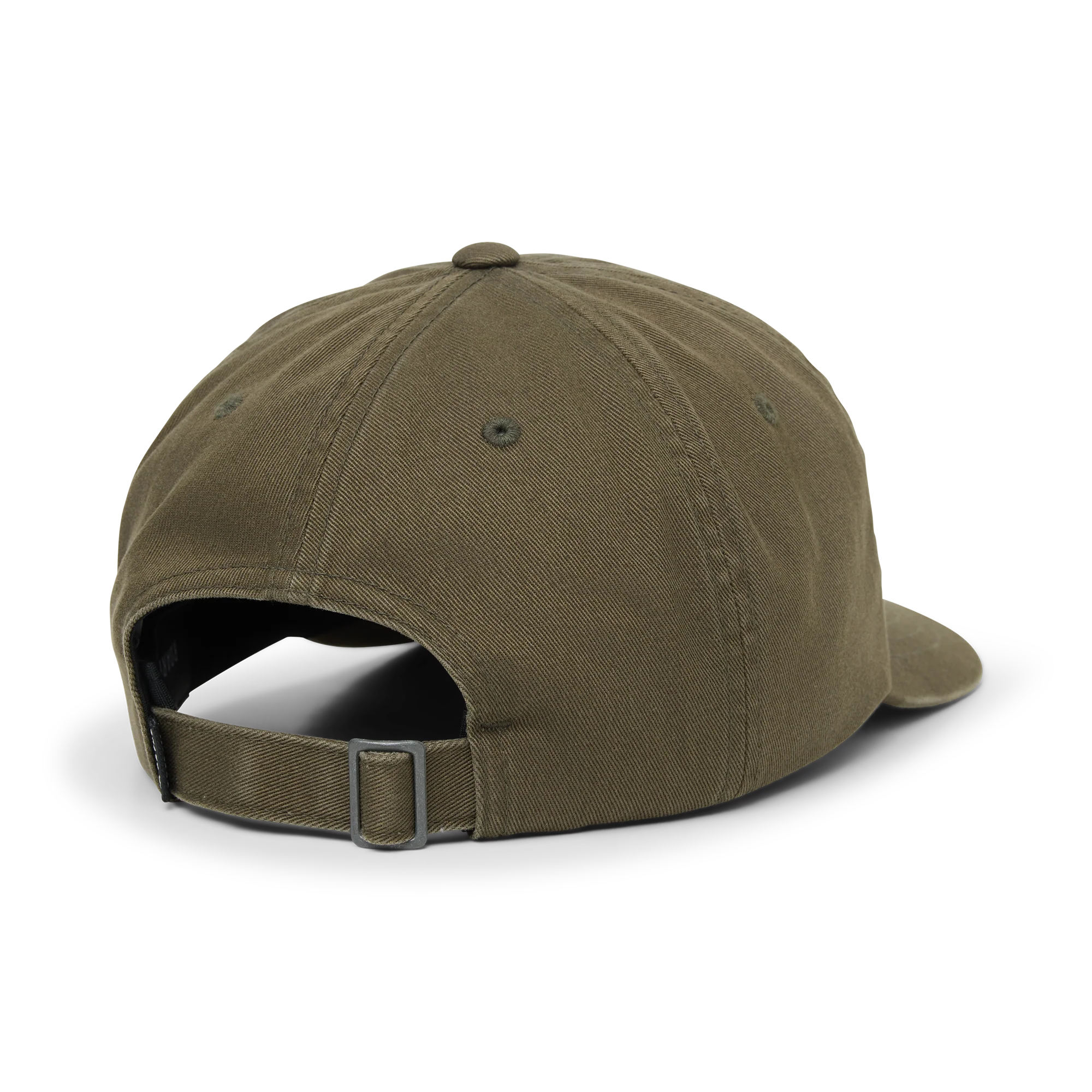 Made To Fade 6 Panel Strapback Hat - Washed Military - Image 3
