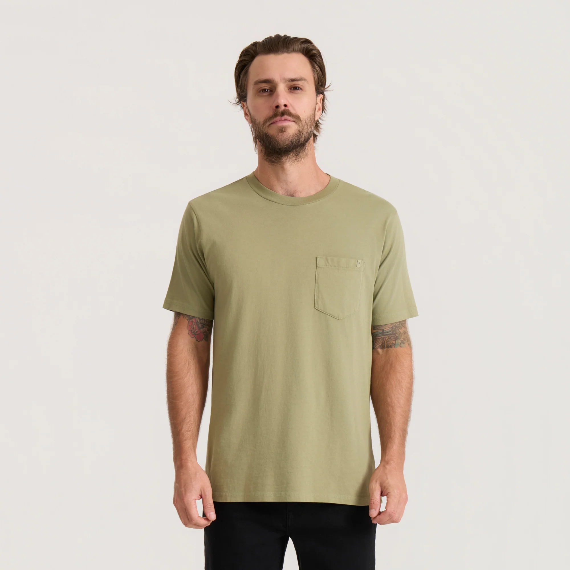 Made To Fade Short Sleeve Tee - Washed Dusty Sage - Image 2