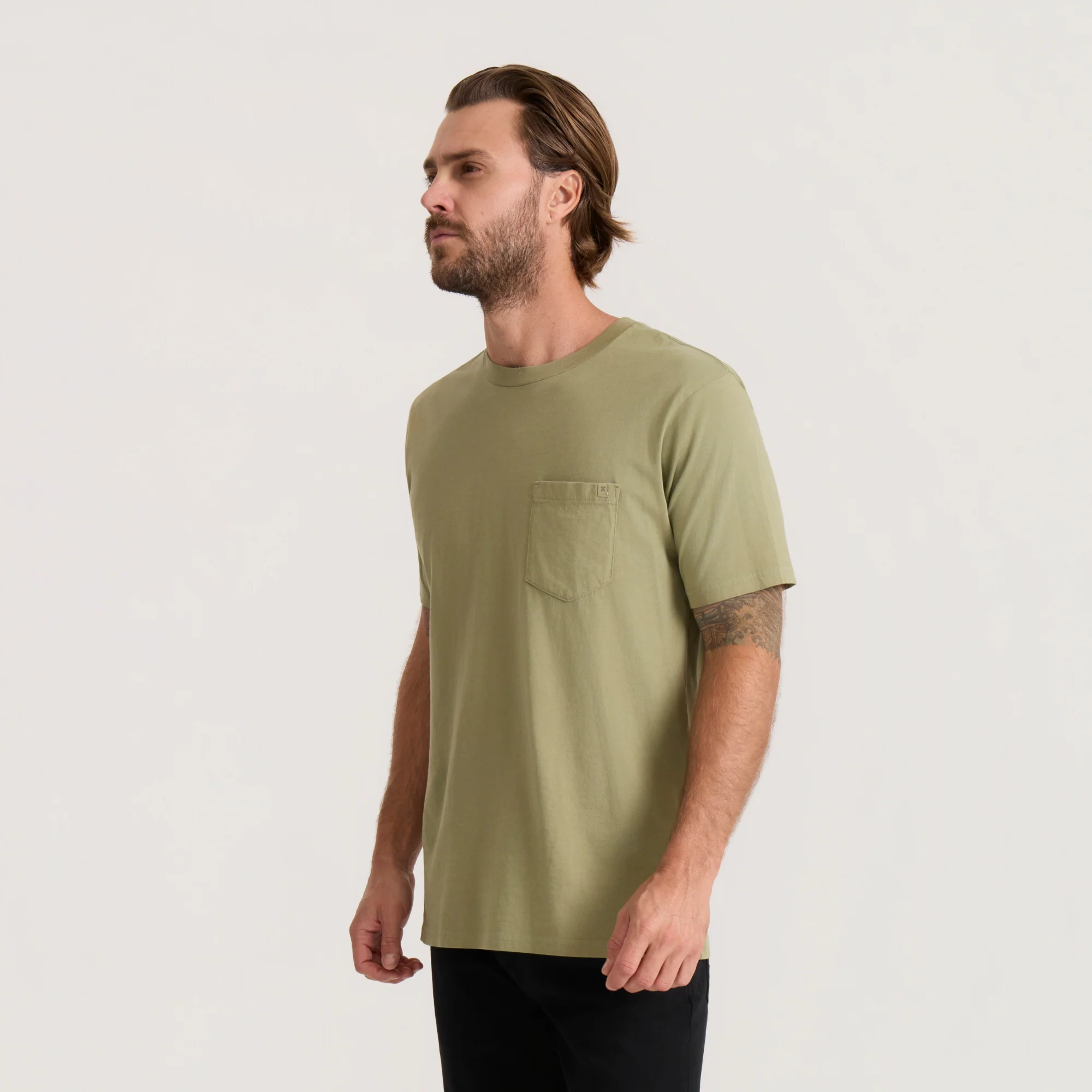 Made To Fade Short Sleeve Tee - Washed Dusty Sage - Image 3