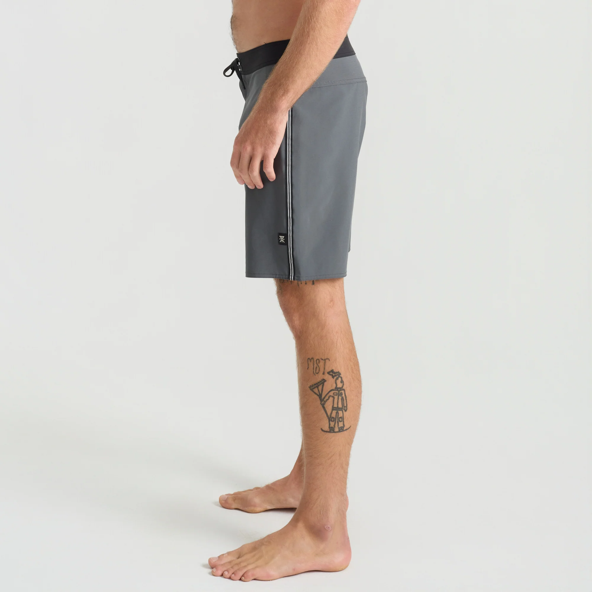 Passage 18.5" Boardshorts - Charcoal - Image 4